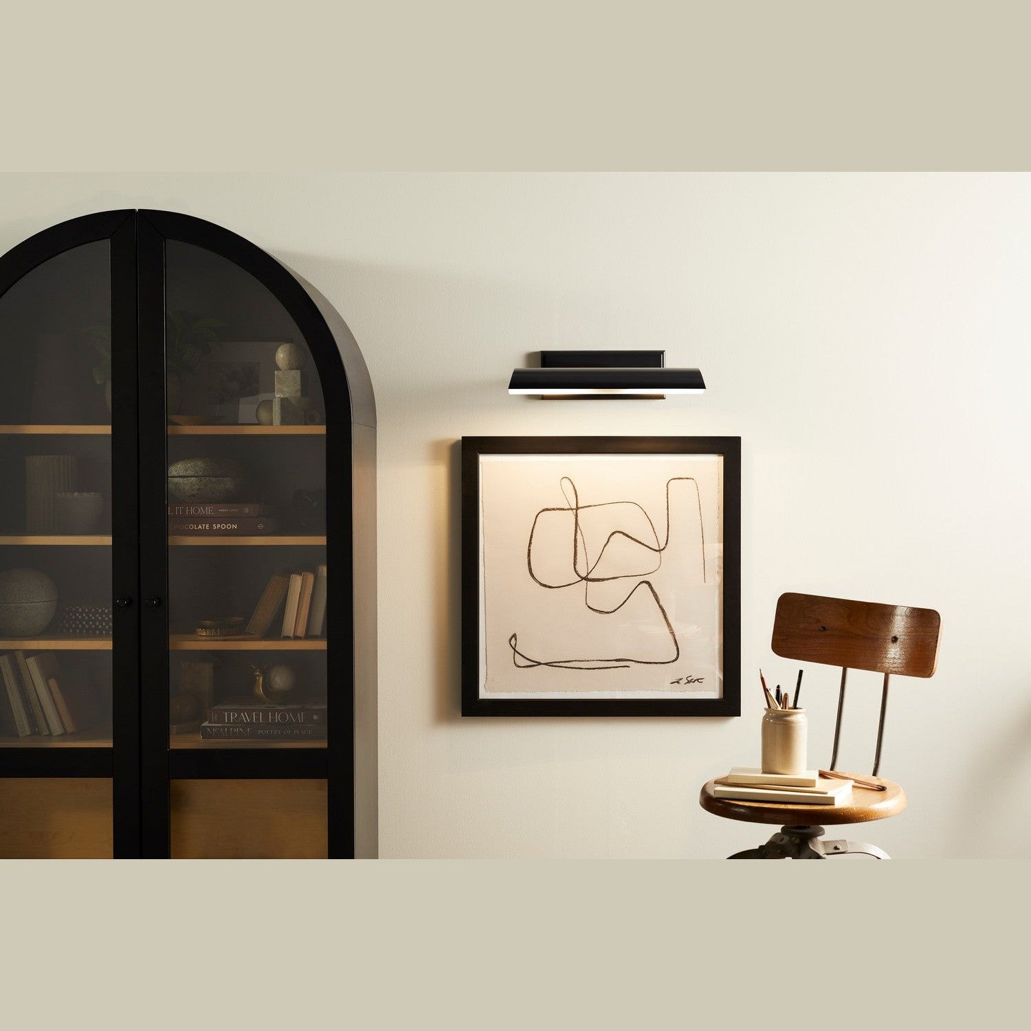 Kichler - 52685BK - LED Picture Light - Carston - Black