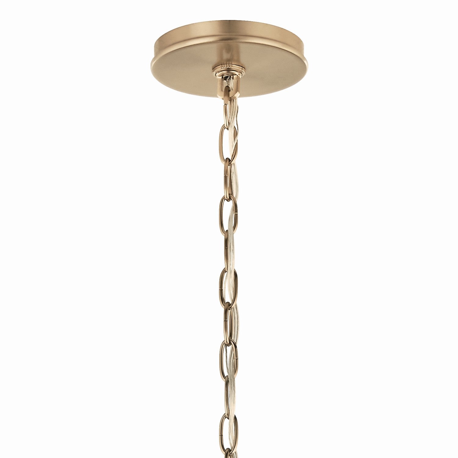 Kichler - 52695CPZ - Six Light Chandelier - Malene - Champagne Bronze