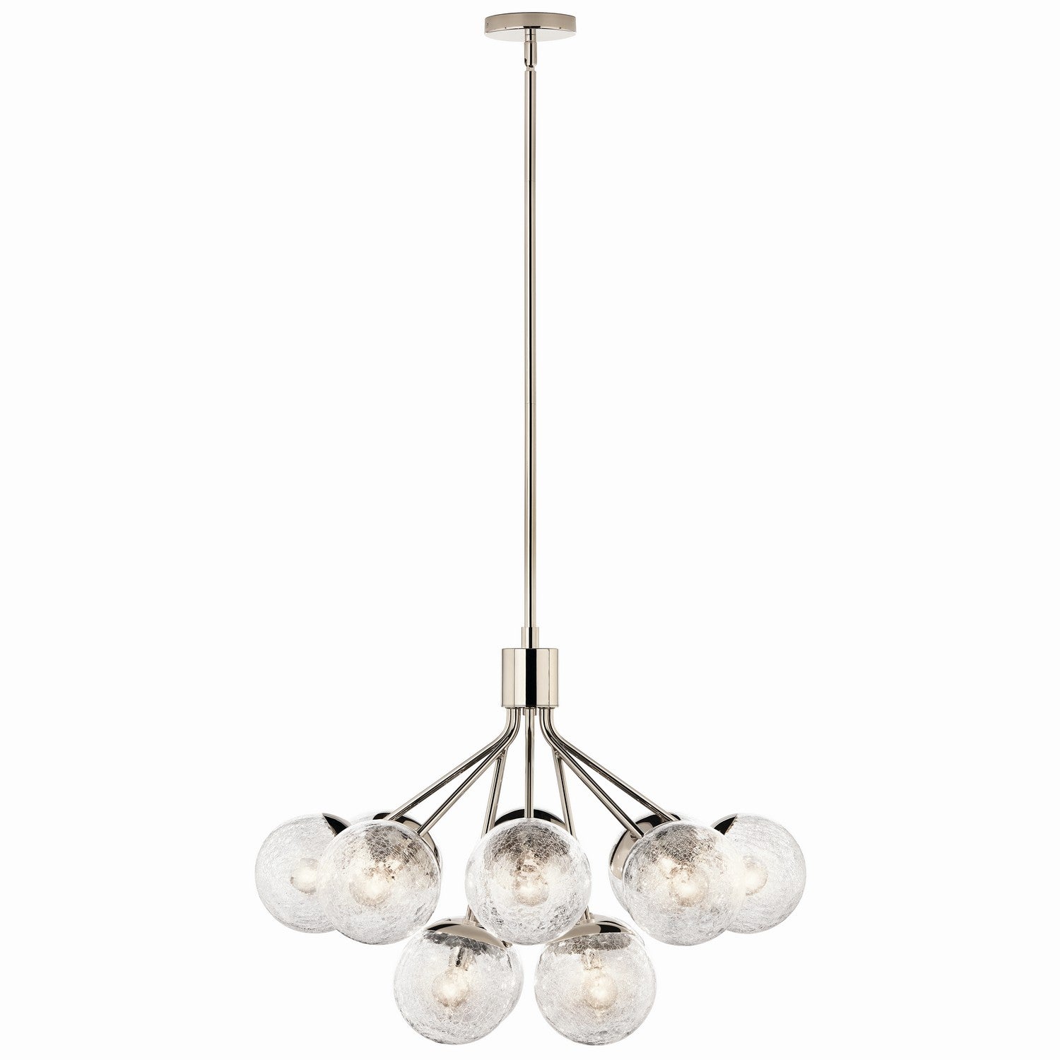 Kichler - 52701PN - 12 Light Chandelier Convertible - Silvarious - Polished Nickel