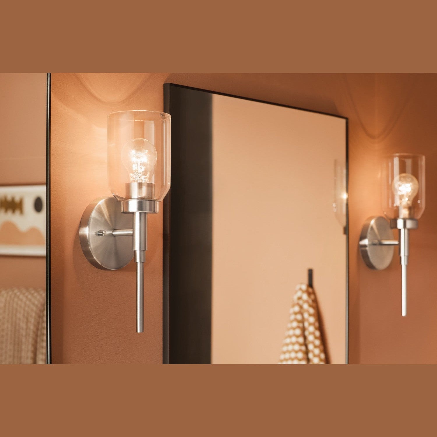 Kichler - 55183NI - One Light Wall Sconce - Madden - Brushed Nickel