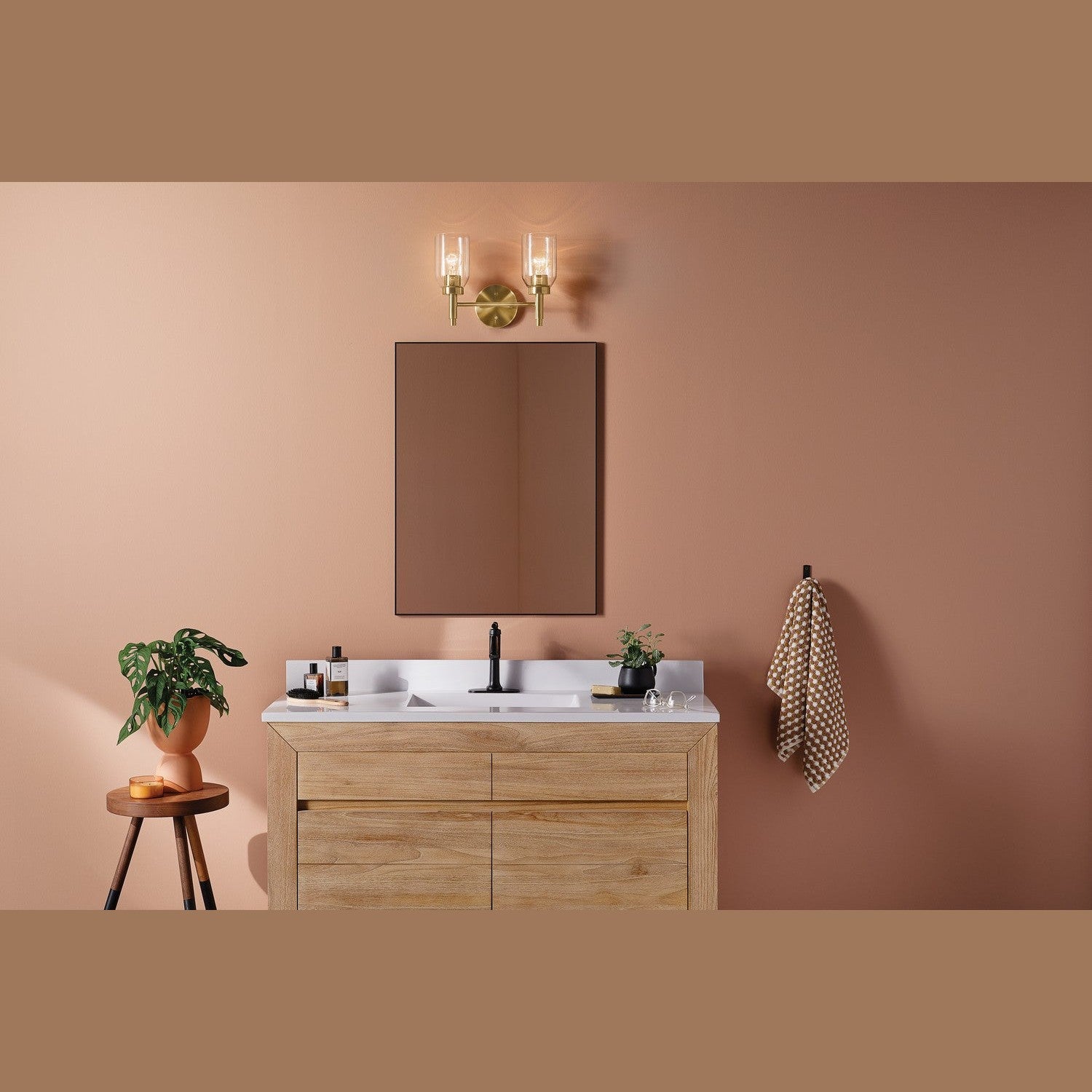 Kichler - 55184CPZ - Two Light Vanity - Madden - Champagne Bronze