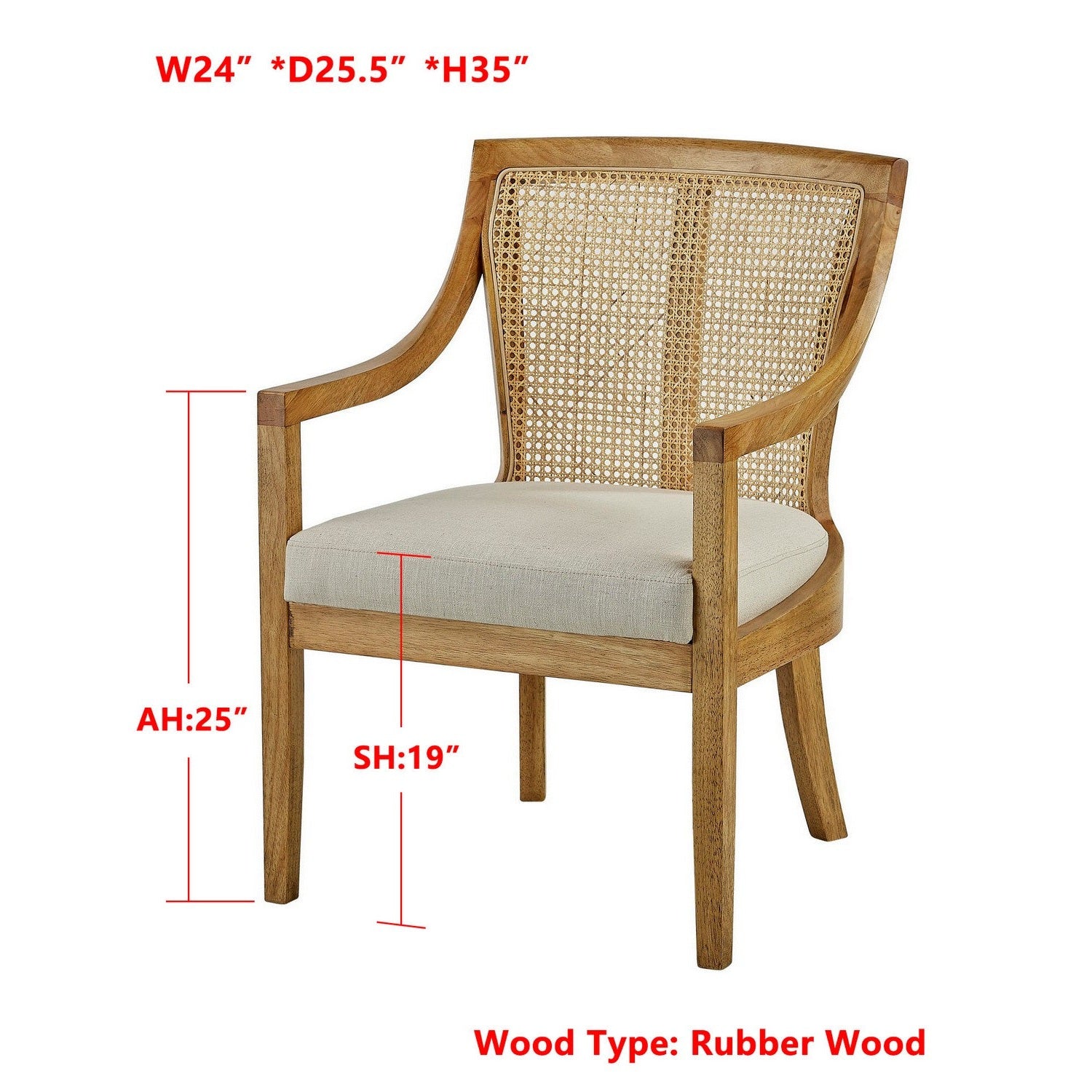 Forty West - 40091 - Chair - Richardson - Medium Brown Wood