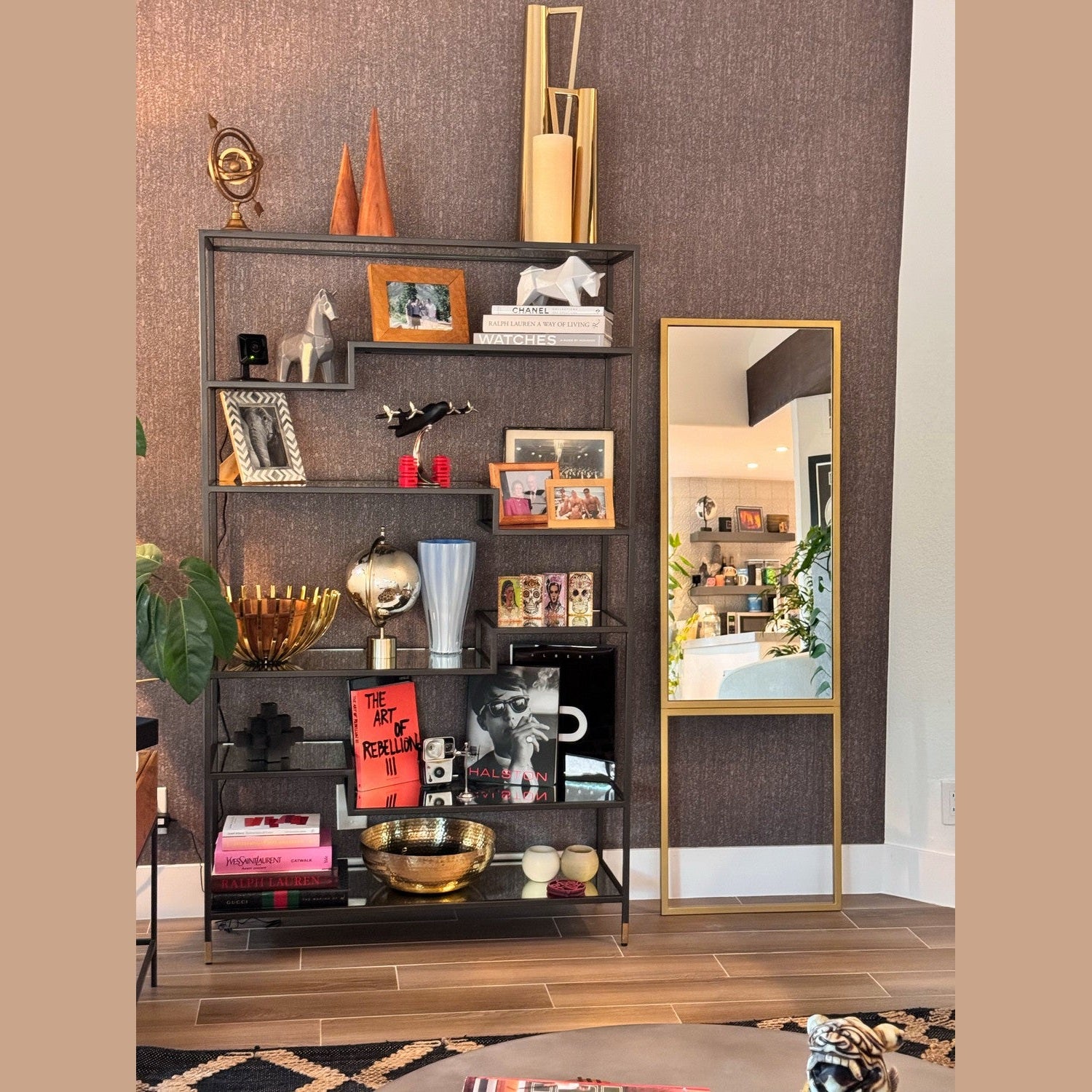 Varaluz - 459MI20GO - Mirror - Hopscotch - Gold