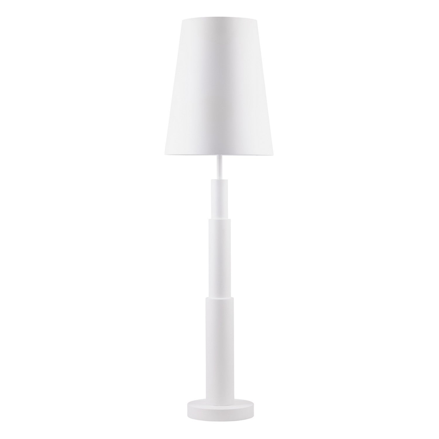 Varaluz - 504L06MW - Six Light Floor Lamp - Giustino - Matte White