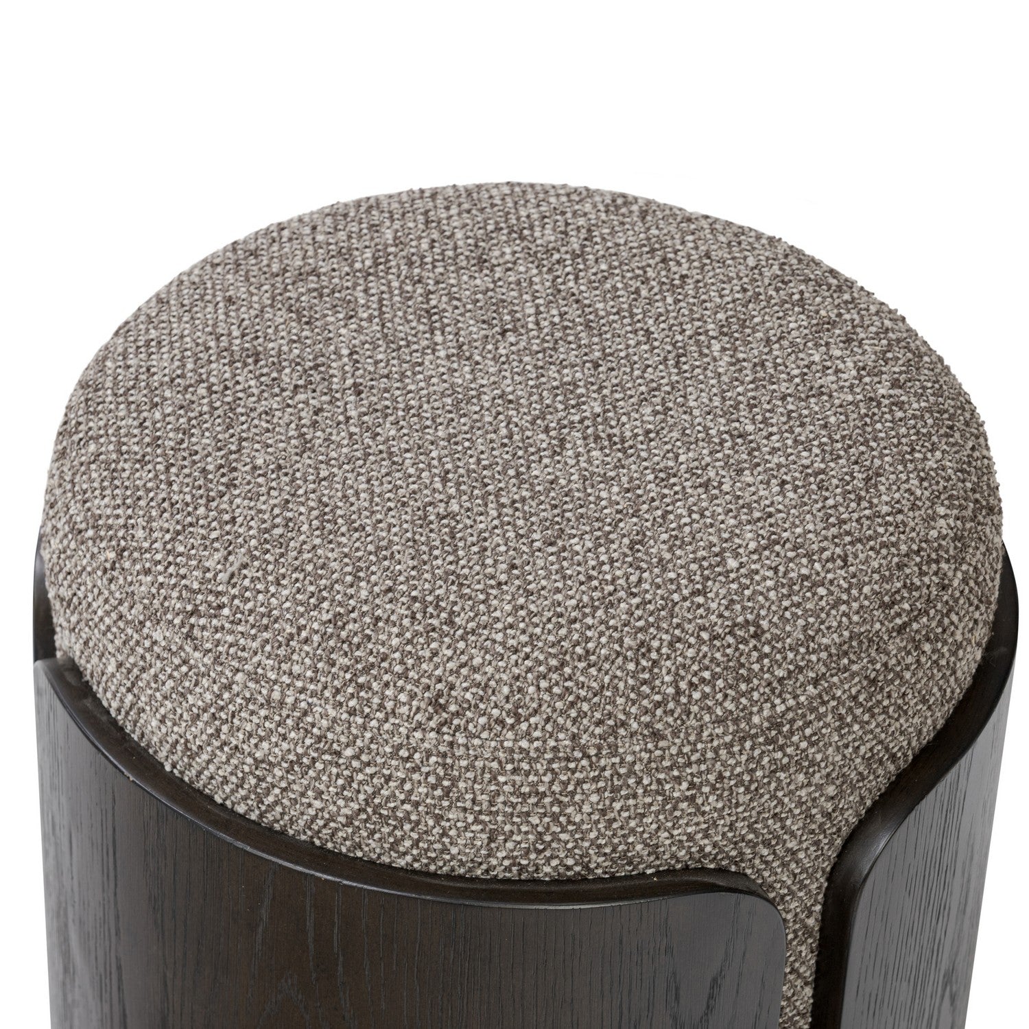 Varaluz - 513CH17A - Ottoman - Hutton - Dark Brown Oak/Earth