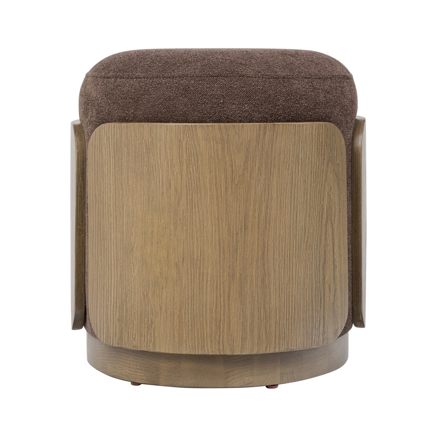 Varaluz - 513CH17C - Ottoman - Hutton - Harvest Oak/Chocolate