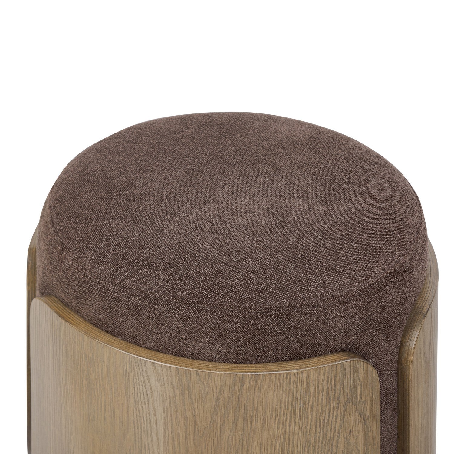 Varaluz - 513CH17C - Ottoman - Hutton - Harvest Oak/Chocolate
