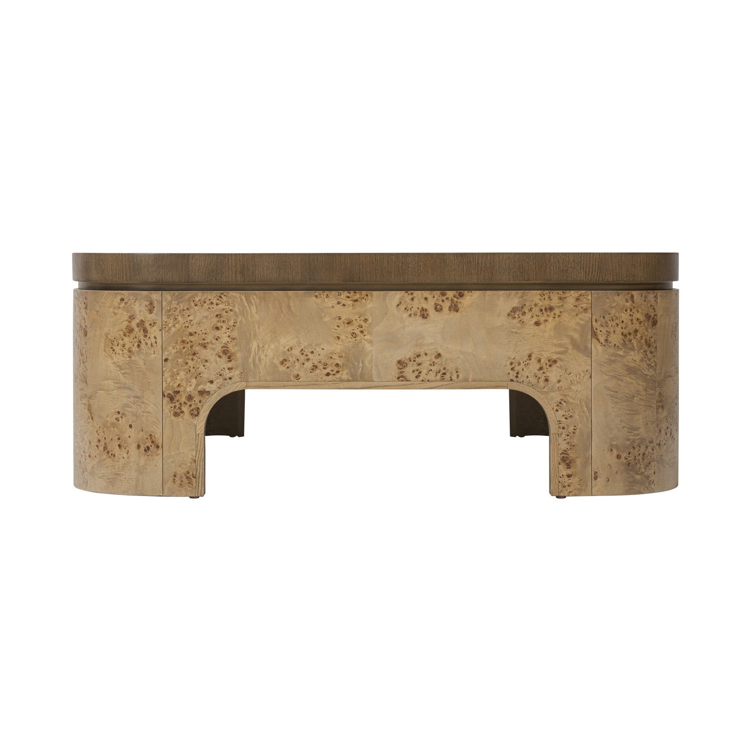 Varaluz - 514TA44A - Coffee Table - McKinney - Mushroom Oak/Mappa Burl