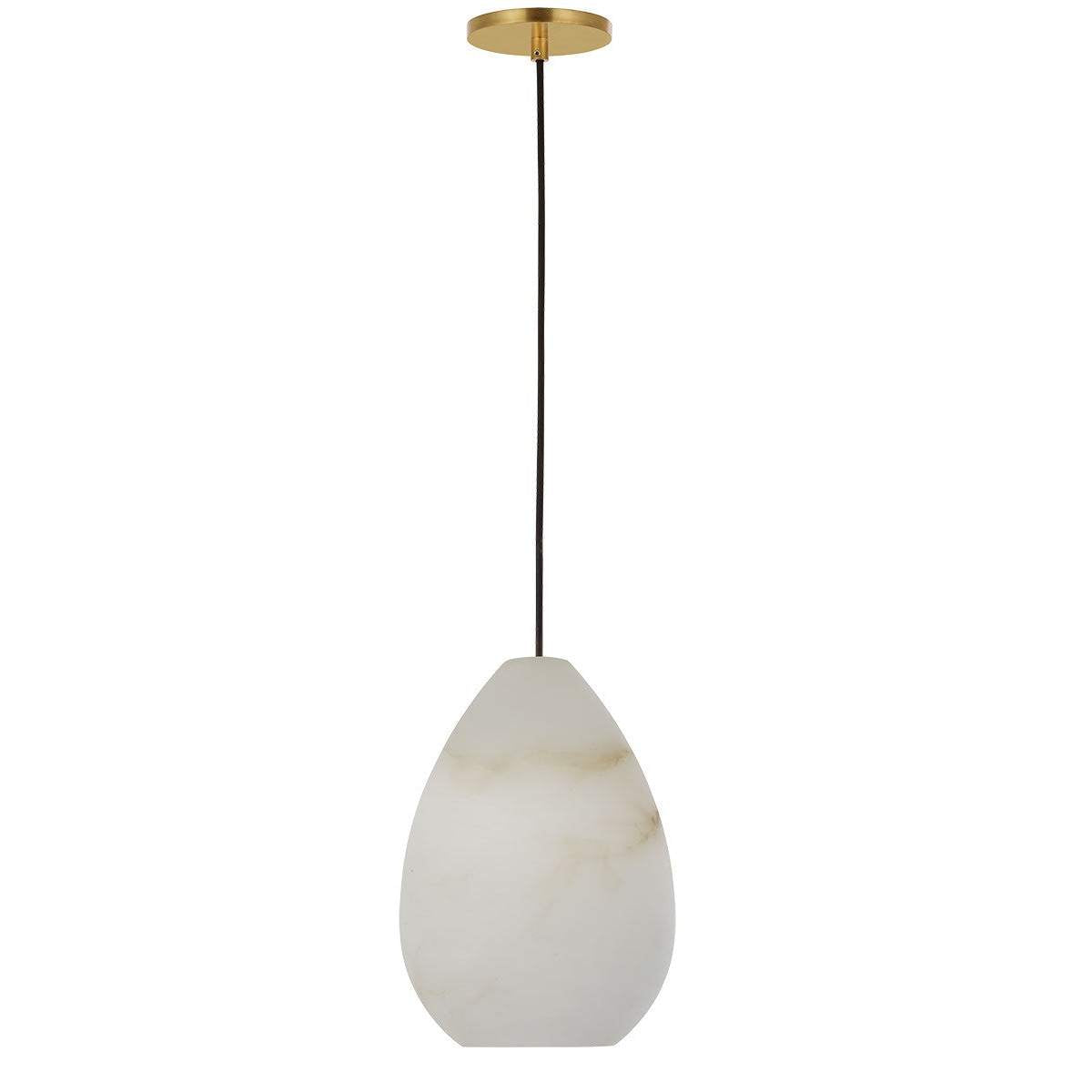 Visual Comfort Modern - SLPD544ALBHAB-L - LED Pendant - Alina - Hand Rubbed Antique Brass