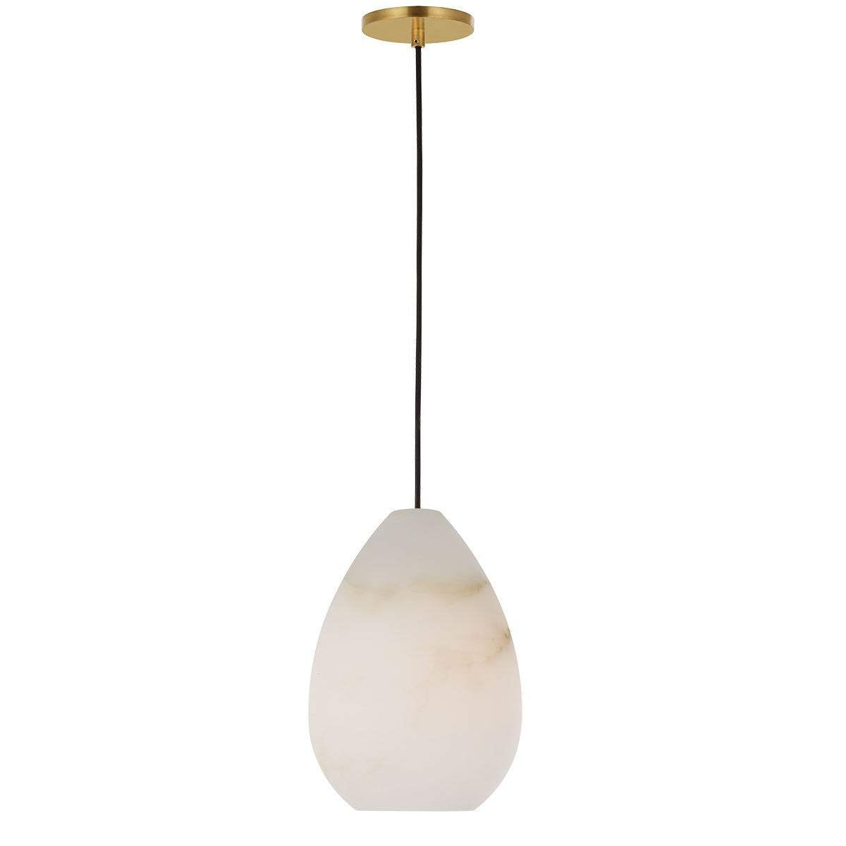 Visual Comfort Modern - SLPD544ALBHAB-L - LED Pendant - Alina - Hand Rubbed Antique Brass