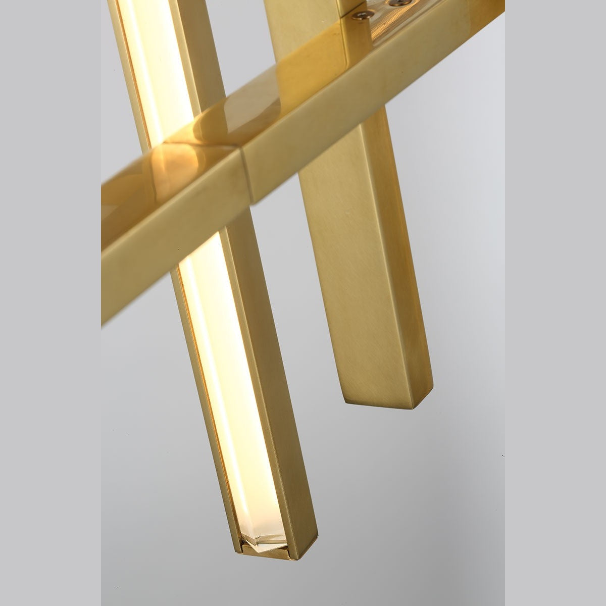 Visual Comfort Modern - SLCH56127CCHAB - LED Chandelier - Cityscape - Hand Rubbed Antique Brass