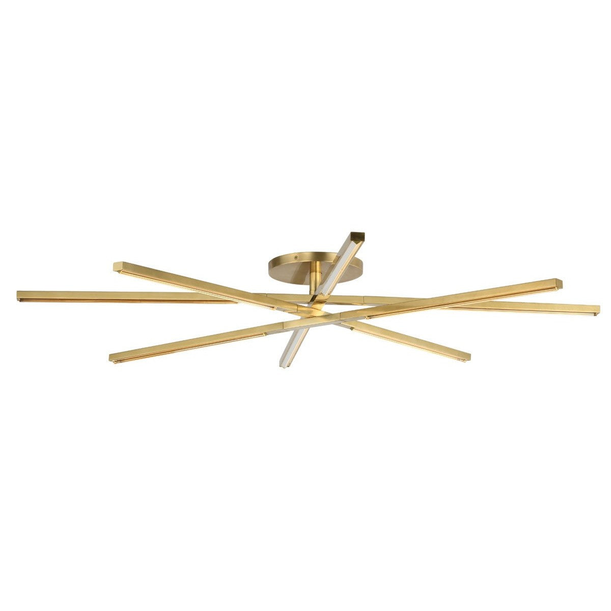 Visual Comfort Modern - SLFM56527CCHAB - LED Flush Mount - Cityscape - Hand Rubbed Antique Brass
