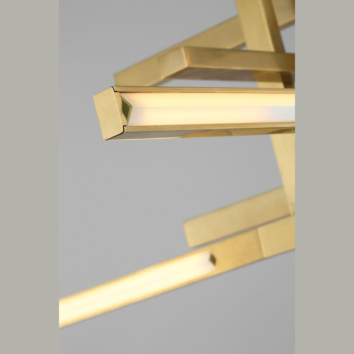 Visual Comfort Modern - SLPD56327CCHAB - LED Pendant - Cityscape - Hand Rubbed Antique Brass