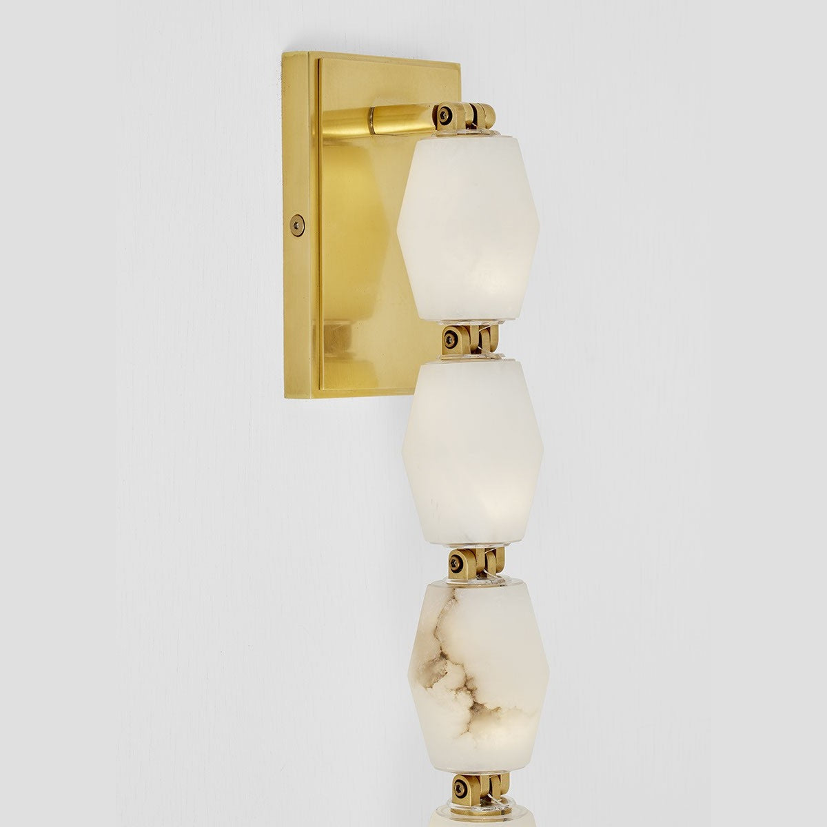 Visual Comfort Modern - SLWS54727ALBHAB - LED Wall Sconce - Collier - Hand Rubbed Antique Brass