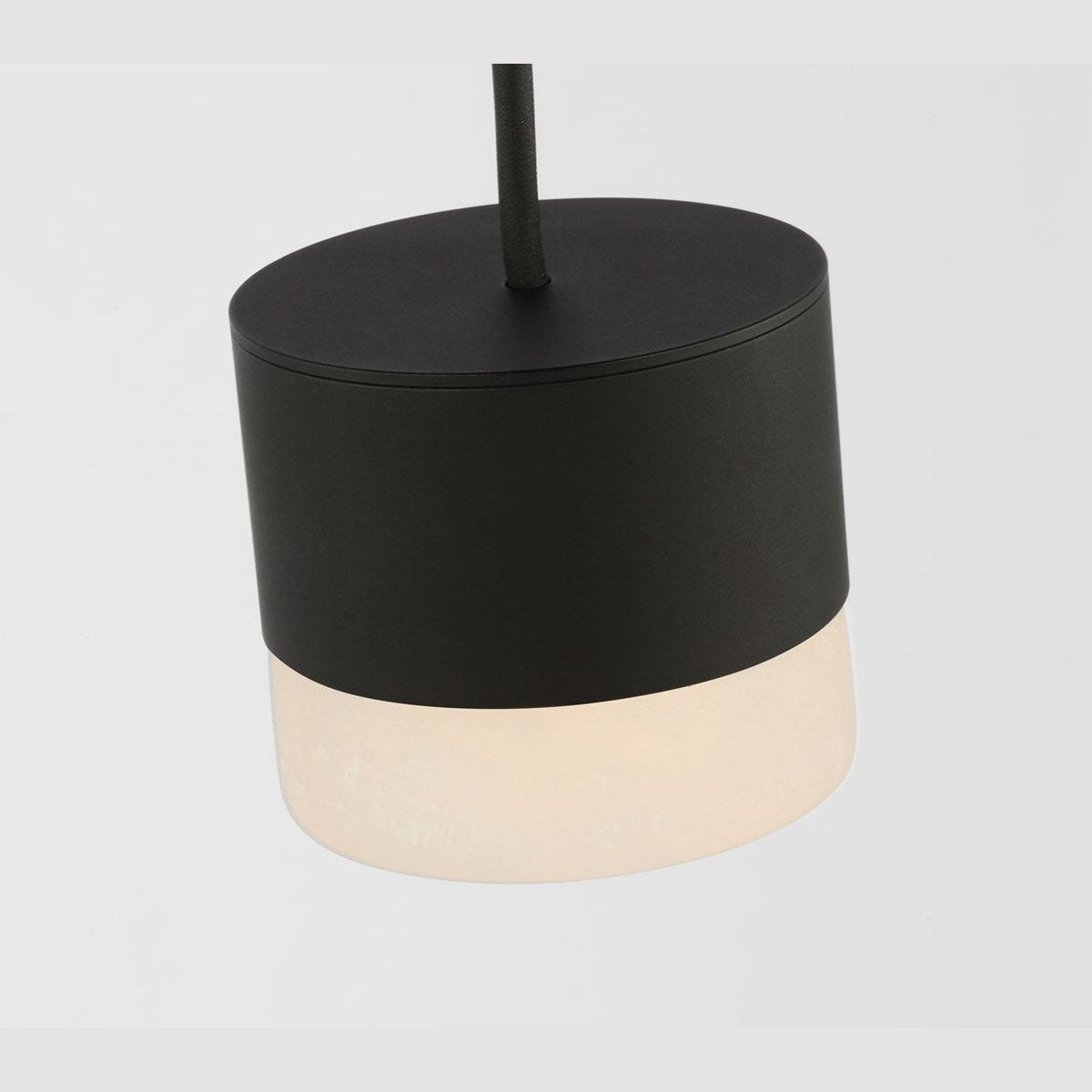 Visual Comfort Modern - SLPD51830B - LED Pendant - Gable - Nightshade Black