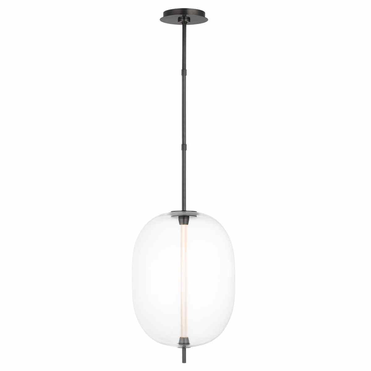 Visual Comfort Modern - SLPD31227CBZ - LED Pendant - Heian - Bronze