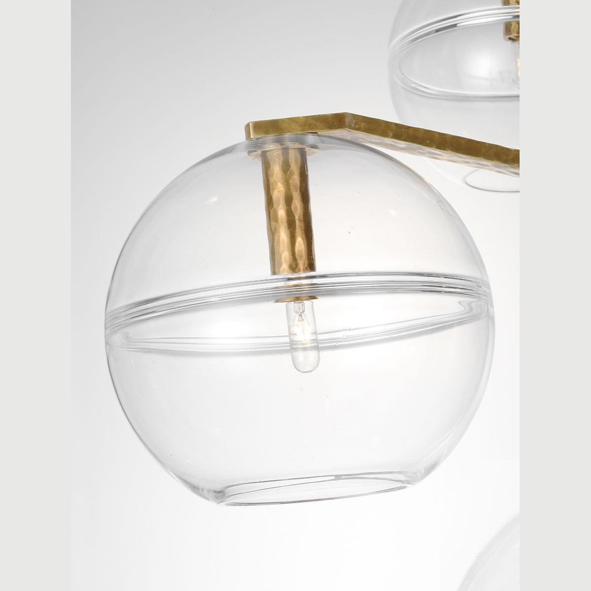 Visual Comfort Modern - SLCH354CPAB-L - LED Chandelier - Lowing - Polished Antique Brass