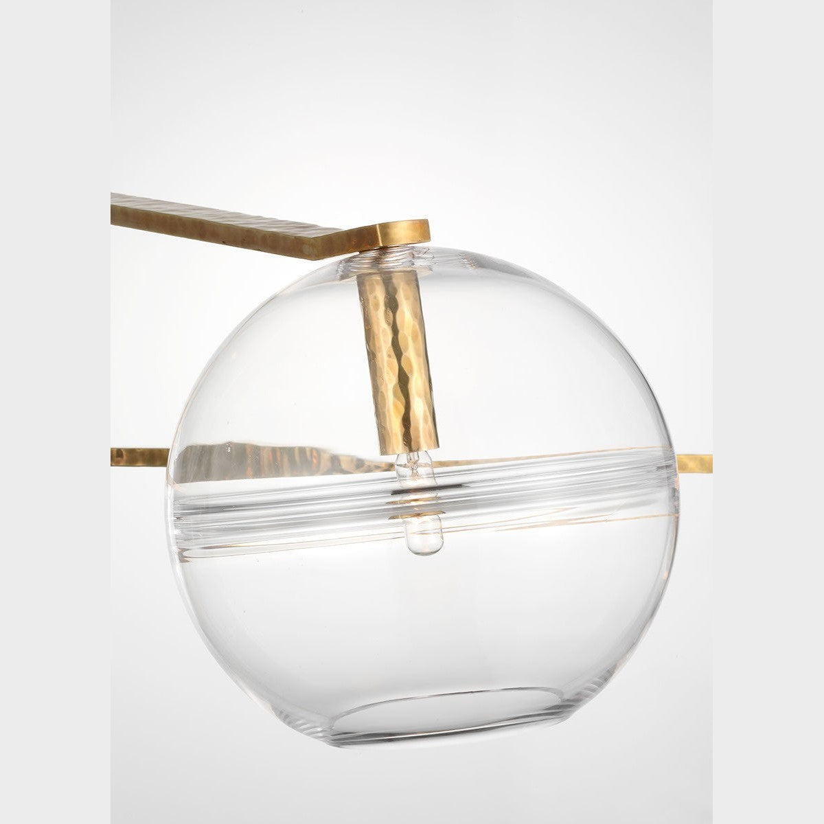 Visual Comfort Modern - SLCH355CPAB - Four Light Chandelier - Lowing - Polished Antique Brass
