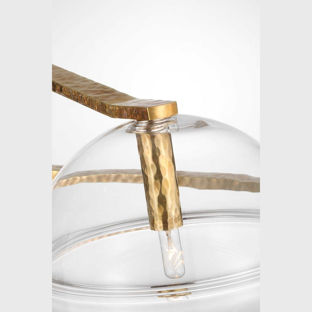 Visual Comfort Modern - SLCH355CPAB-L - LED Chandelier - Lowing - Polished Antique Brass