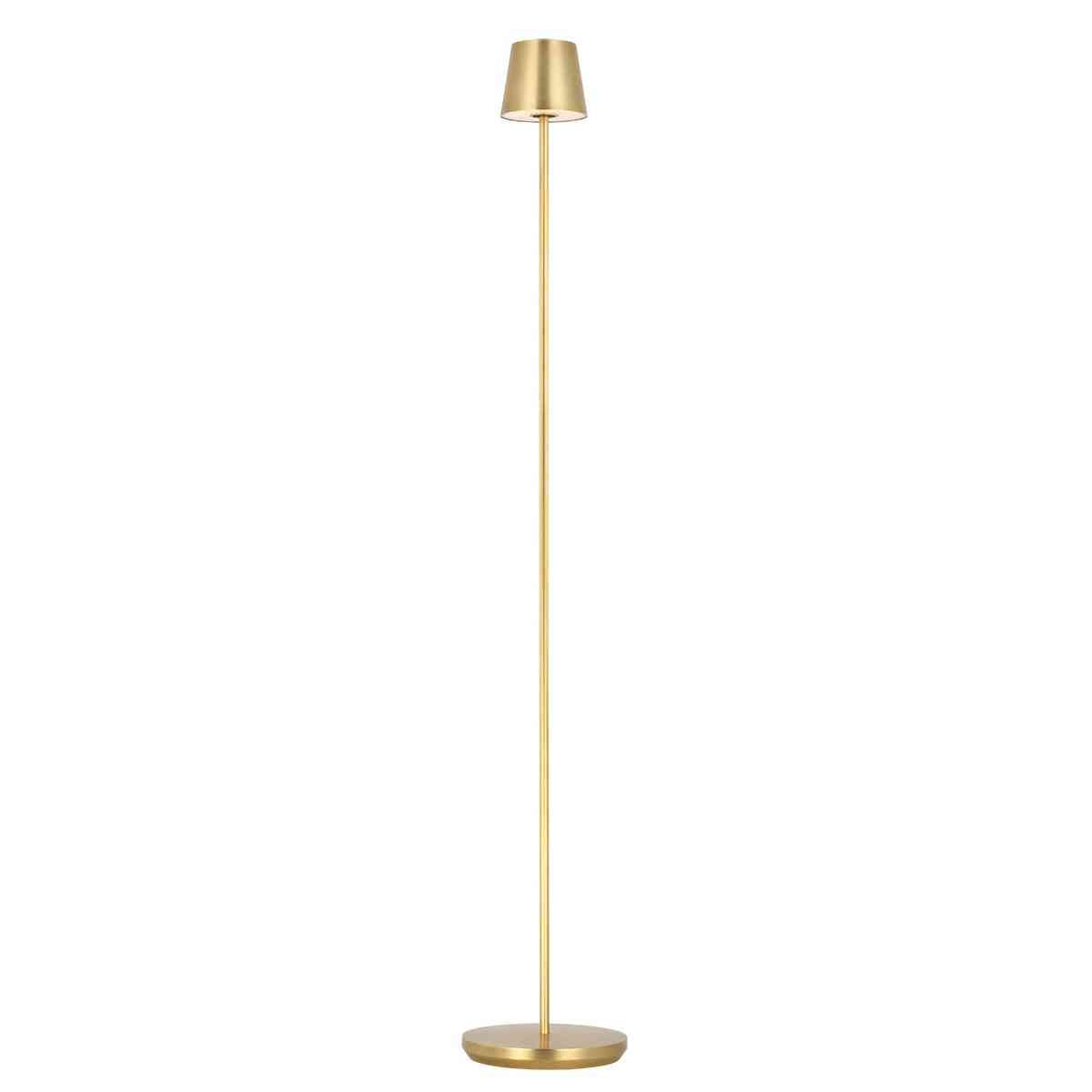 Visual Comfort Modern - SLFL53527HAB - LED Floor Lamp - Nevis - Hand Rubbed Antique Brass