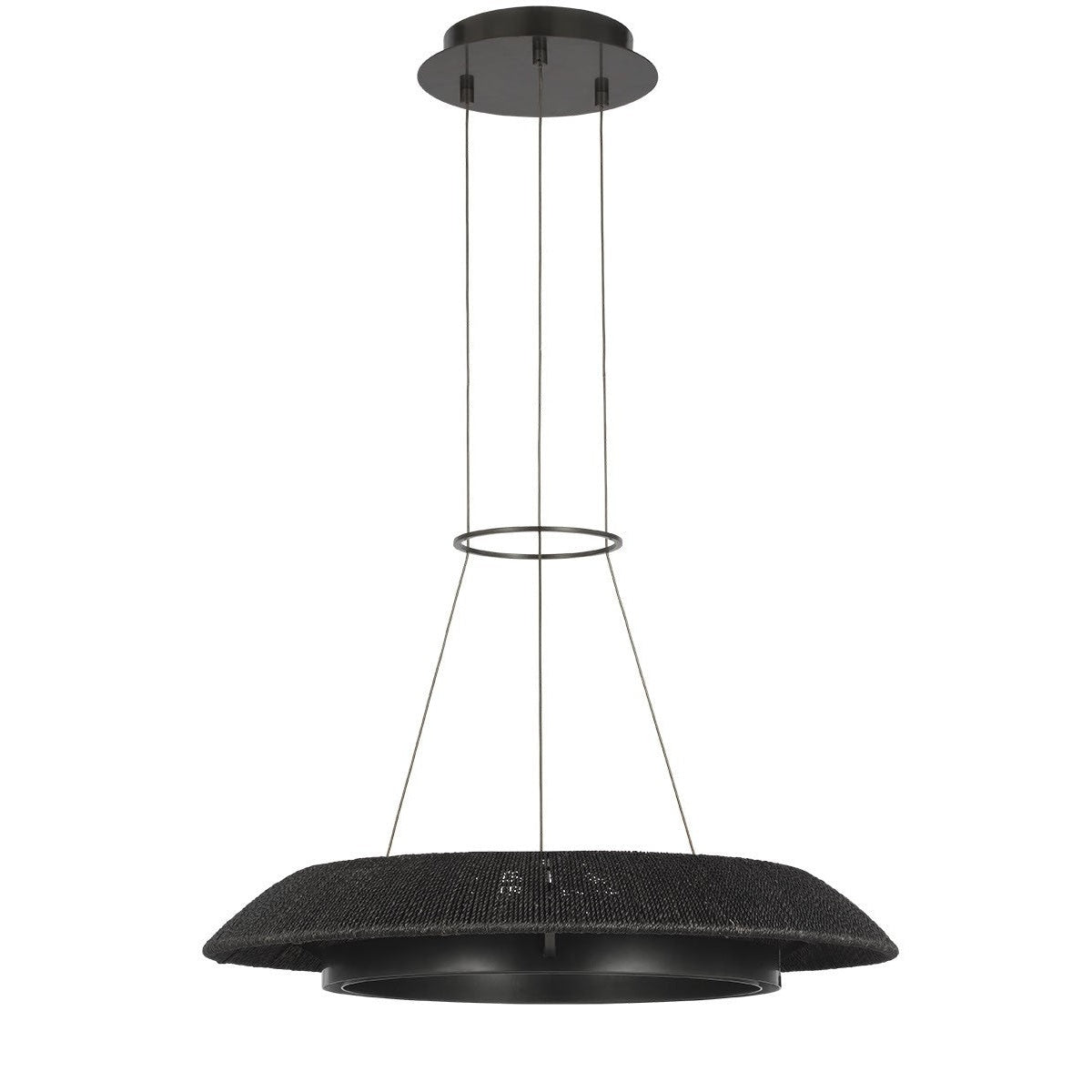 Visual Comfort Modern - SLCH56027WBKBZ - LED Chandelier - Noa - Bronze