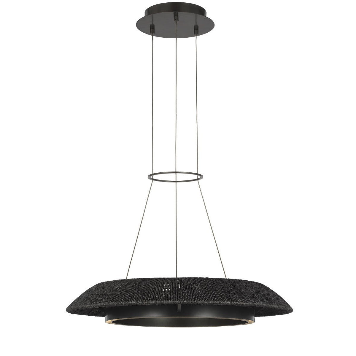 Visual Comfort Modern - SLCH56027WBKBZ - LED Chandelier - Noa - Bronze