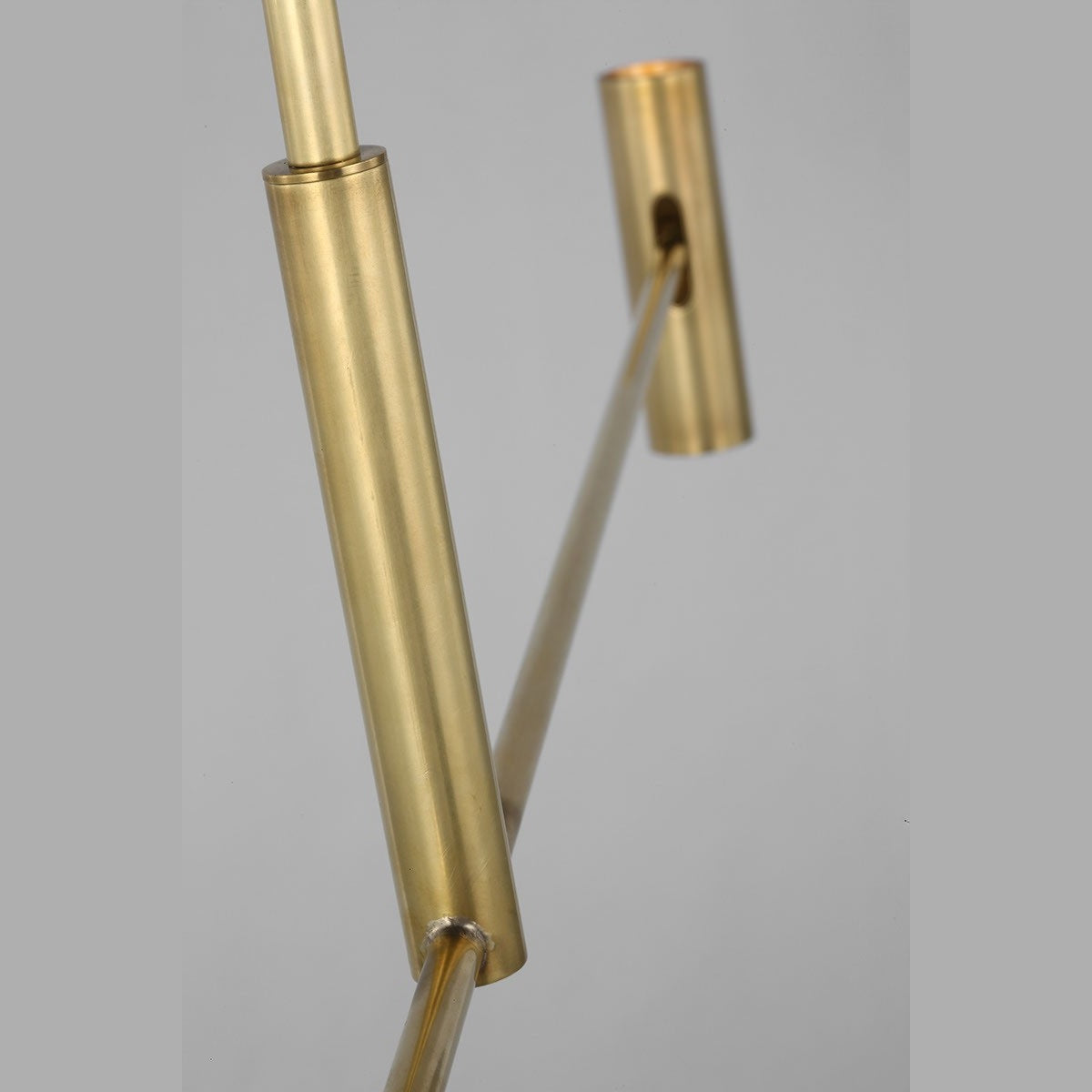 Visual Comfort Modern - SLLS57130HAB - LED Linear Chandelier - Ponte - Hand Rubbed Antique Brass