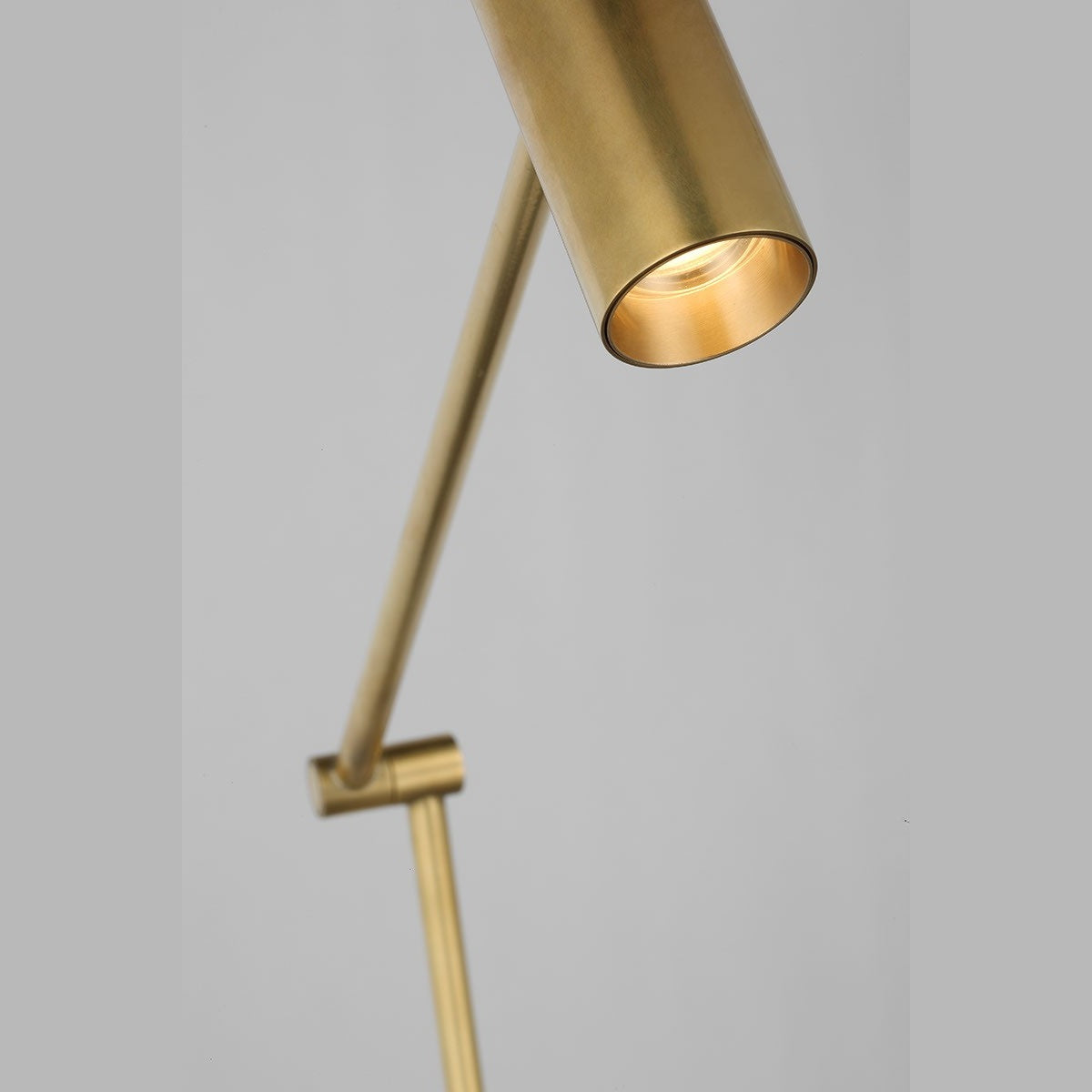 Visual Comfort Modern - SLFL57230HAB - LED Floor Lamp - Ponte - Hand Rubbed Antique Brass