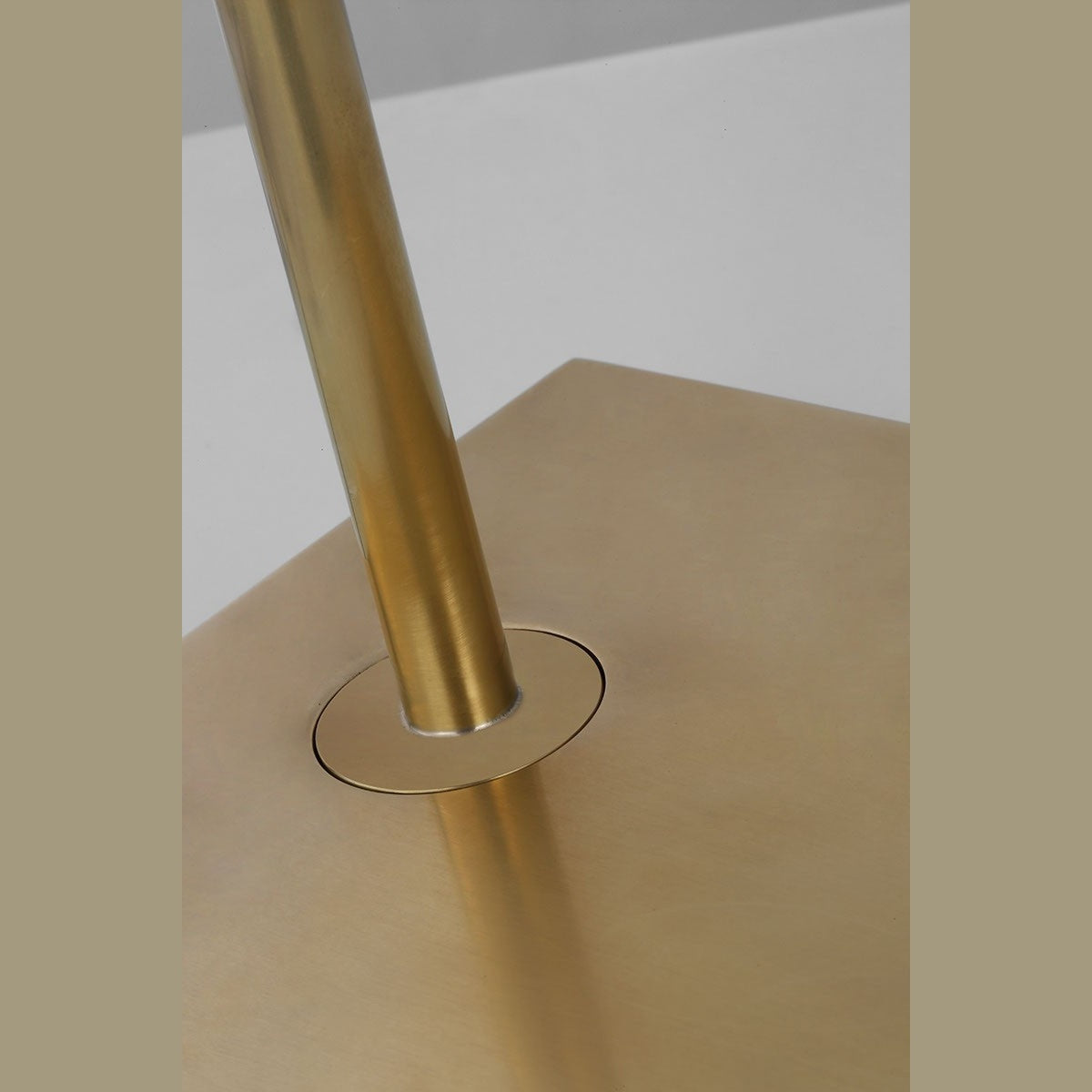 Visual Comfort Modern - SLFL57230HAB - LED Floor Lamp - Ponte - Hand Rubbed Antique Brass