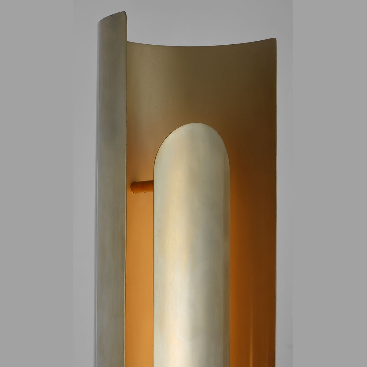 Visual Comfort Modern - PBFL50427HAB - LED Floor Lamp - Shielded - Hand Rubbed Antique Brass