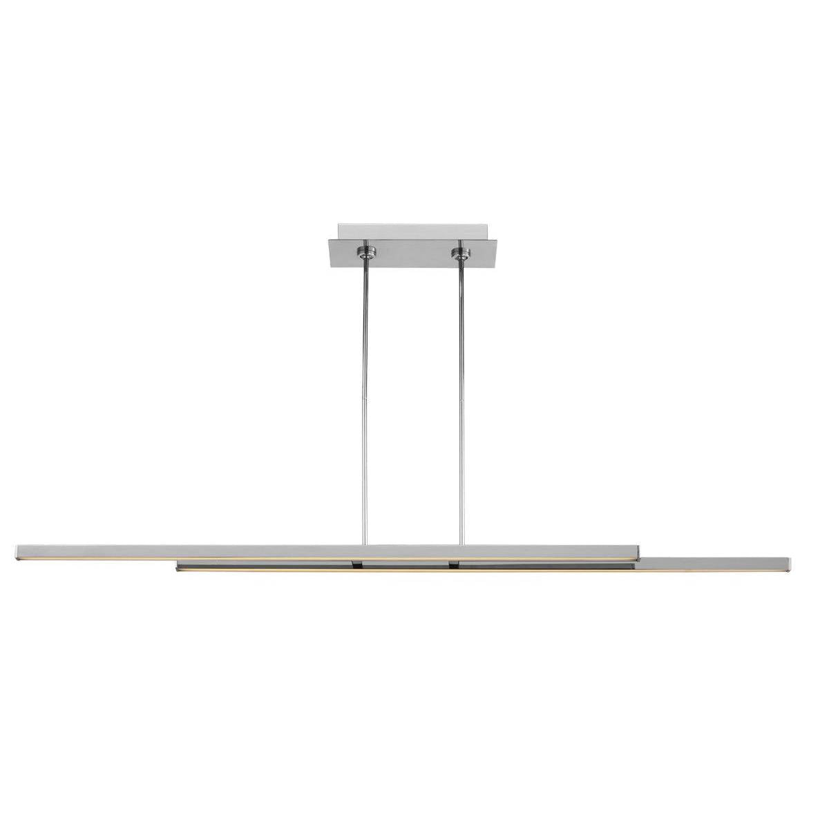 Visual Comfort Modern - 700LSSTG260PSS-LED927 - LED Linear Suspension - Stagger - Polished Stainless Steel