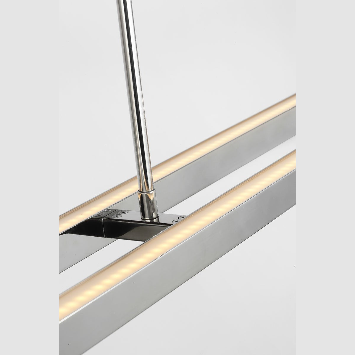 Visual Comfort Modern - 700LSSTG284PSS-LED927 - LED Linear Suspension - Stagger - Polished Stainless Steel