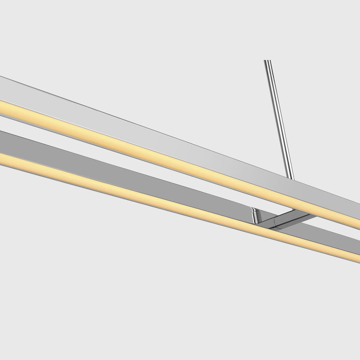 Visual Comfort Modern - 700LSSTG284PSS-LED927 - LED Linear Suspension - Stagger - Polished Stainless Steel