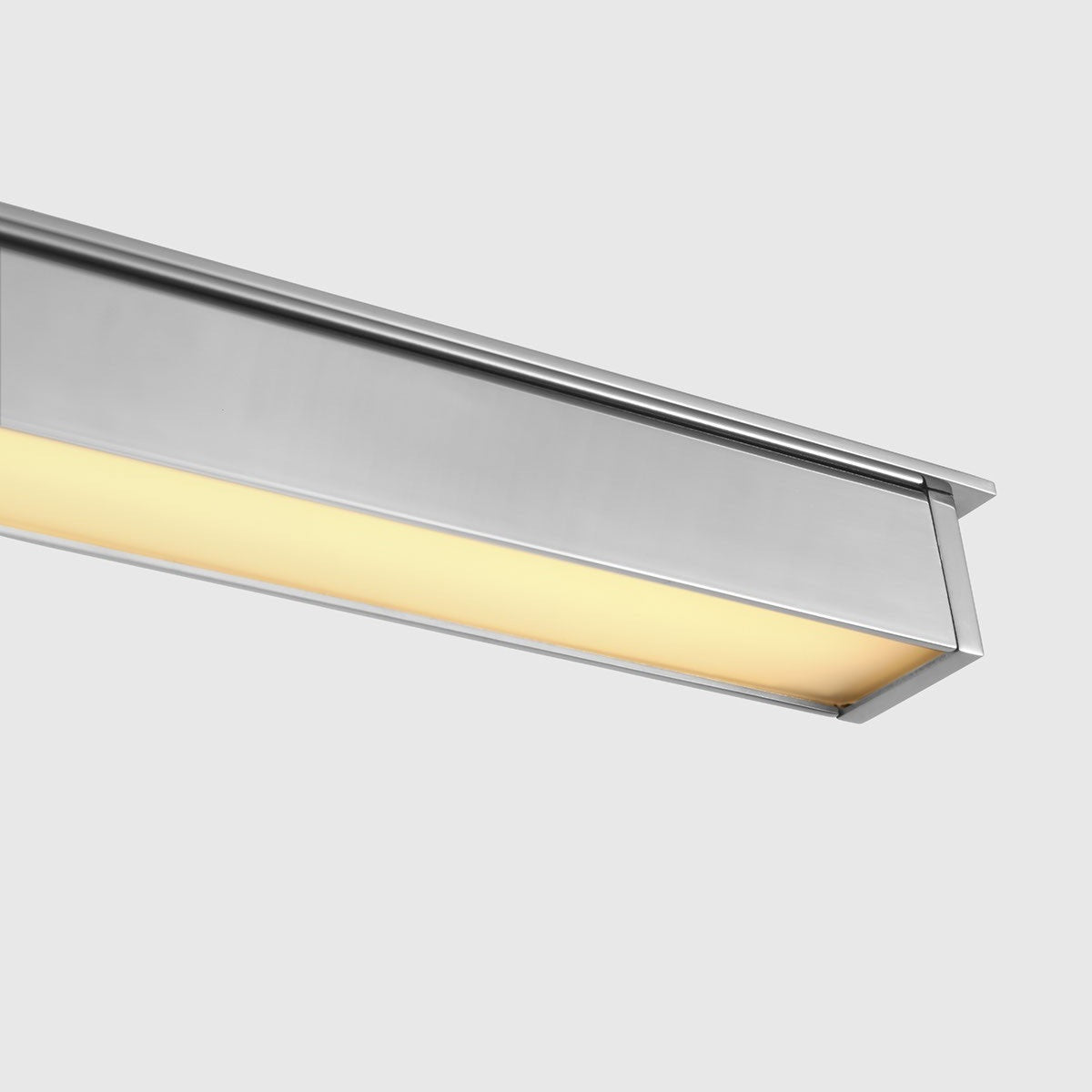 Visual Comfort Modern - 700LSSTG48PSS-LED927 - LED Linear Suspension - Stagger - Polished Stainless Steel