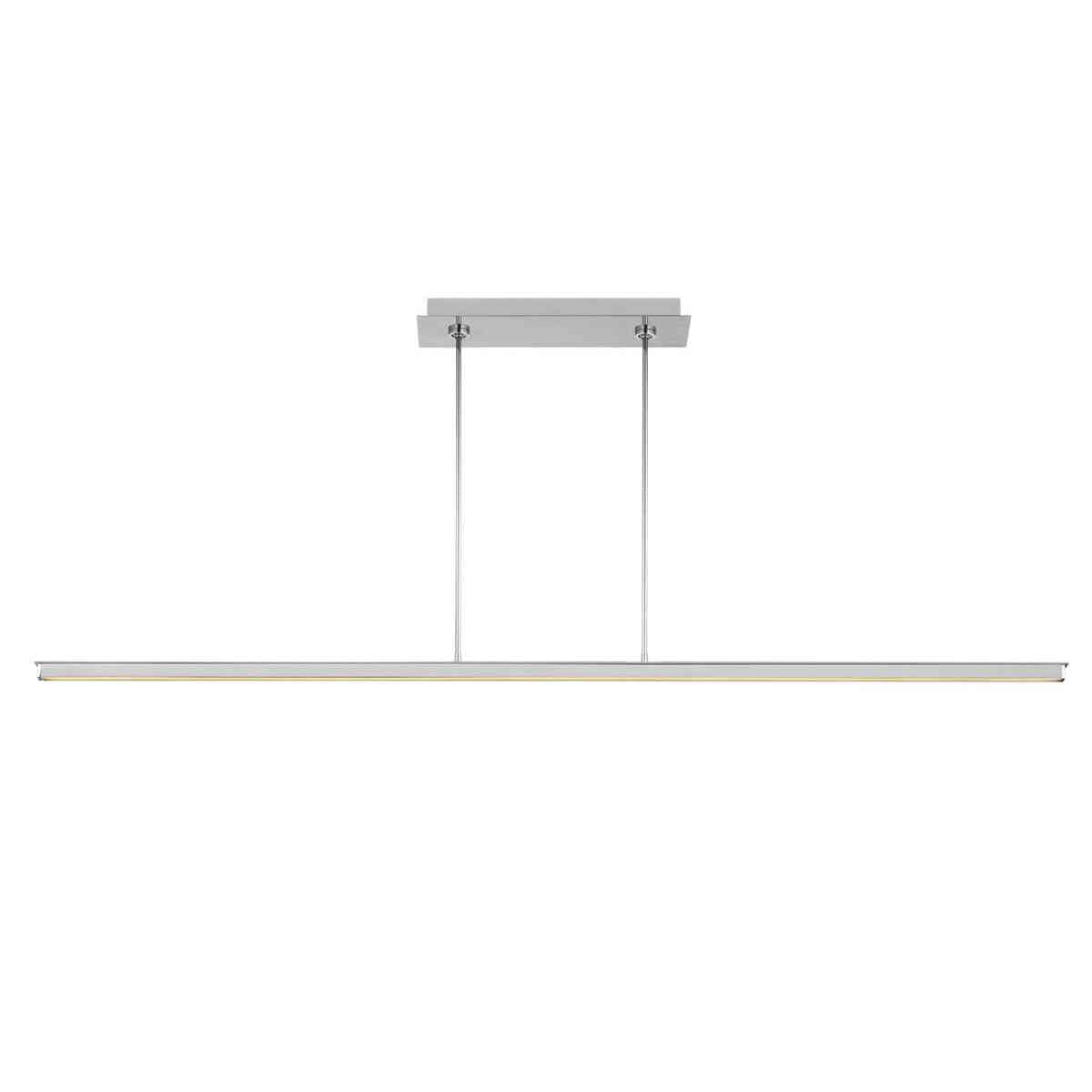 Visual Comfort Modern - 700LSSTG72PSS-LED927 - LED Linear Suspension - Stagger - Polished Stainless Steel