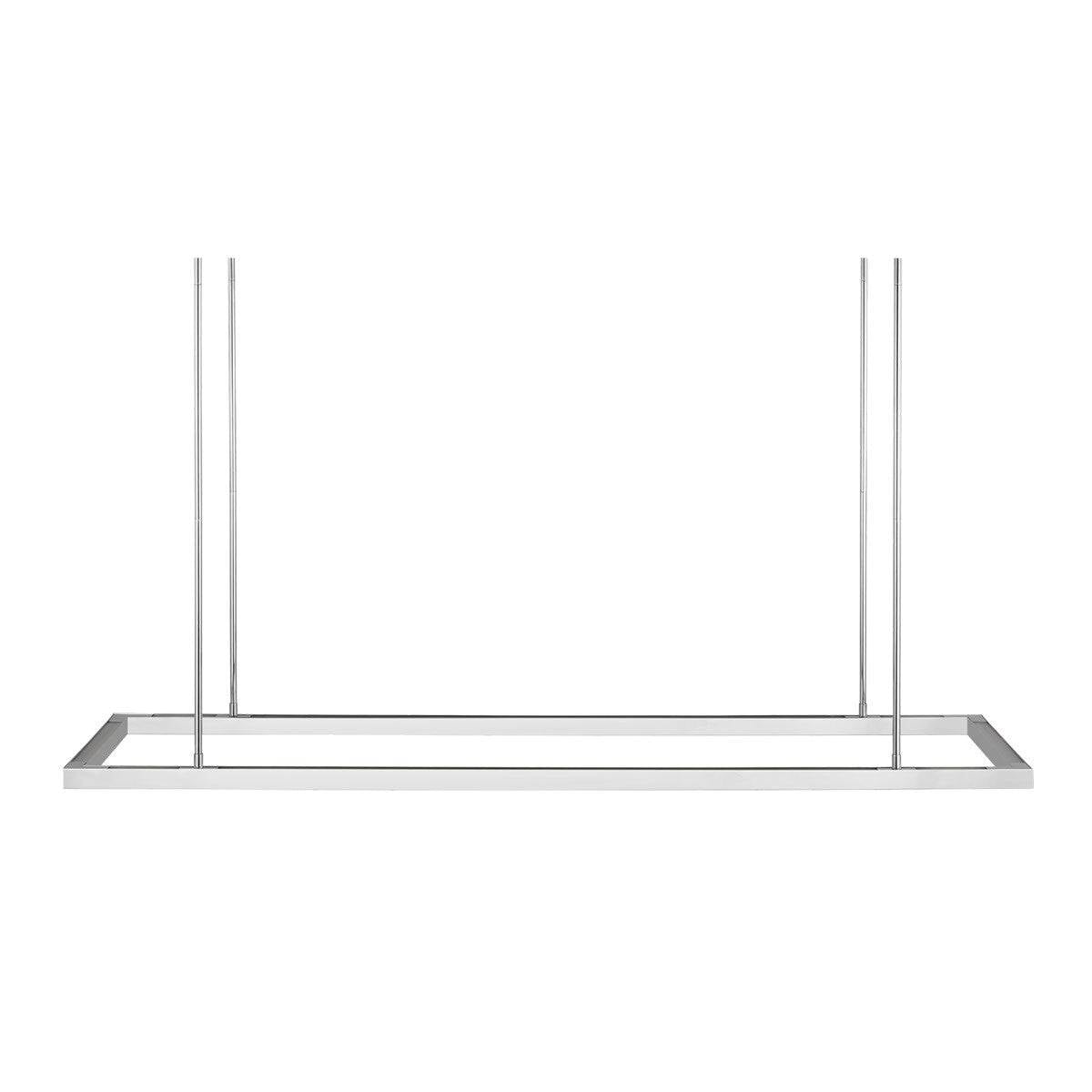 Visual Comfort Modern - 700LSSTG50PSS-LED927 - LED Linear Suspension - Stagger - Polished Stainless Steel
