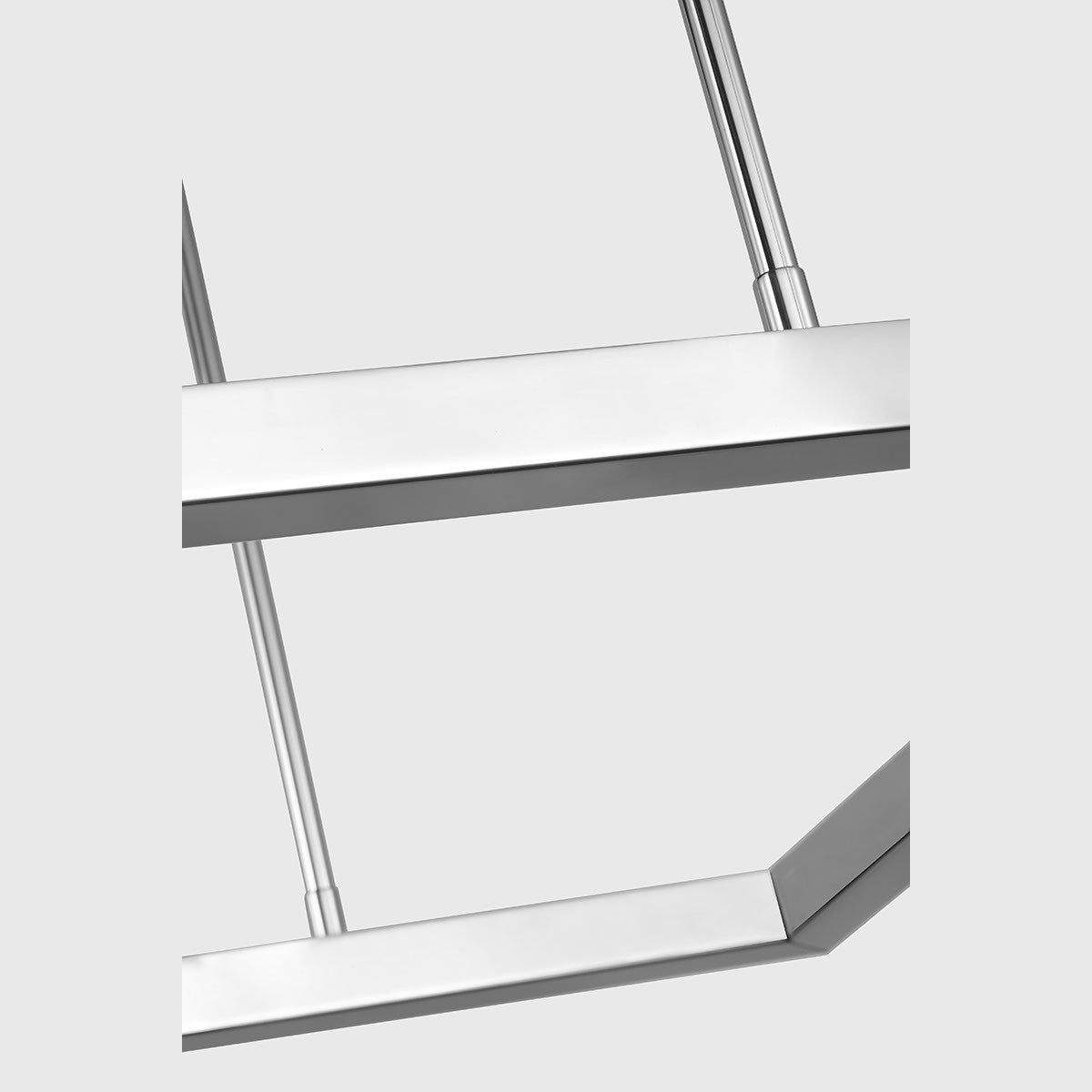 Visual Comfort Modern - 700LSSTG50PSS-LED927 - LED Linear Suspension - Stagger - Polished Stainless Steel