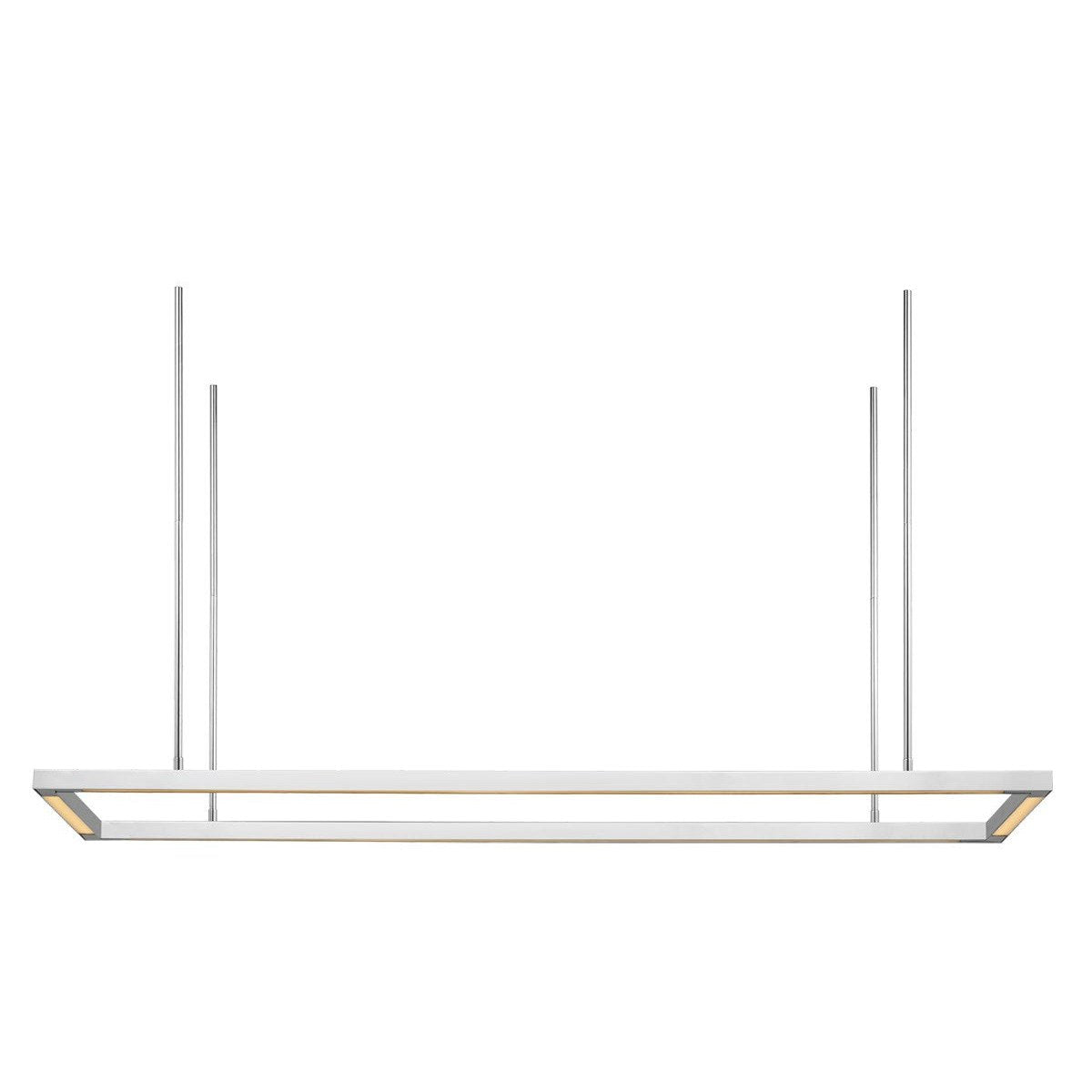 Visual Comfort Modern - MDLS18727PSS - LED Linear Suspension - Stagger - Polished Stainless Steel