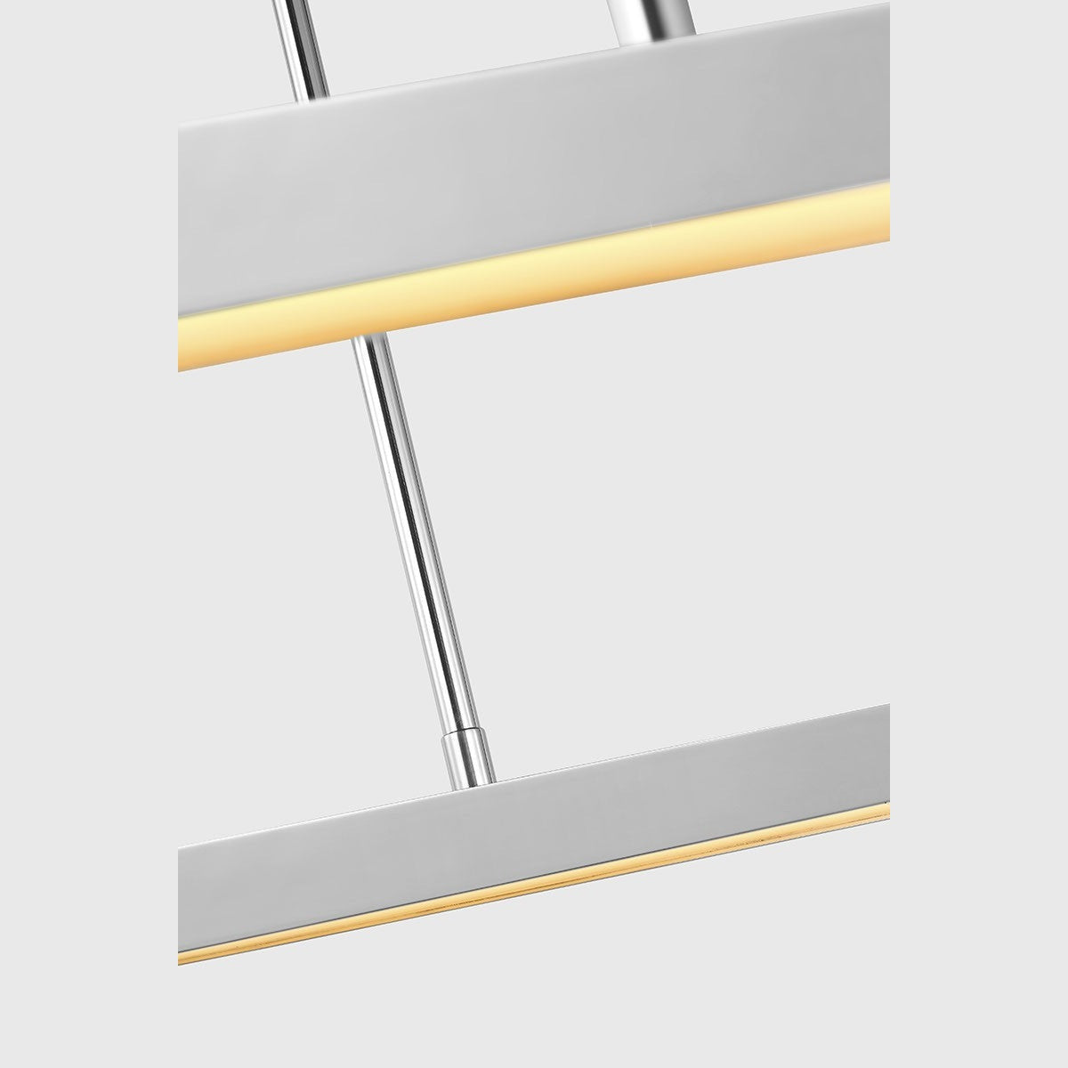 Visual Comfort Modern - MDLS18727PSS - LED Linear Suspension - Stagger - Polished Stainless Steel