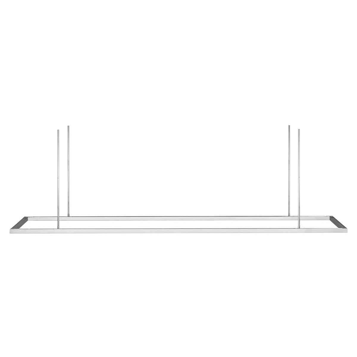 Visual Comfort Modern - 700LSSTG84PSS-LED927 - LED Linear Suspension - Stagger - Polished Stainless Steel