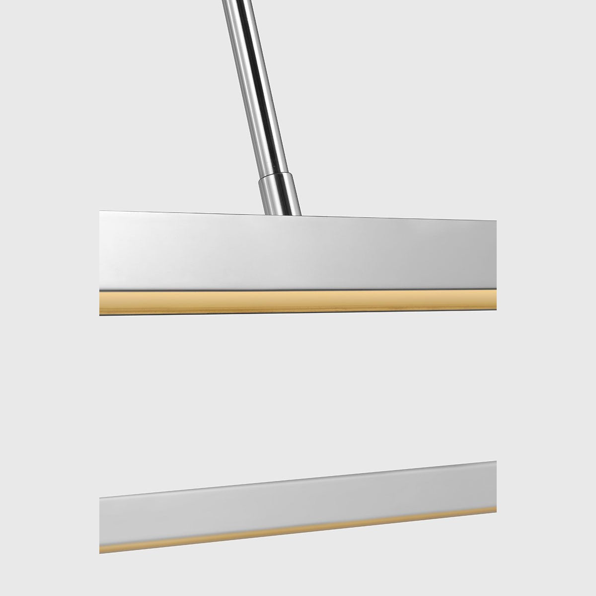 Visual Comfort Modern - MDLS18627PSS-277 - LED Linear Suspension - Stagger - Polished Stainless Steel