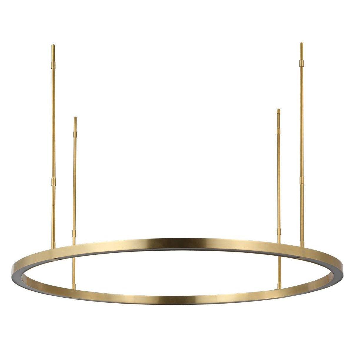 Visual Comfort Modern - MDCH53927HAB - LED Chandelier - Stagger - Hand Rubbed Antique Brass