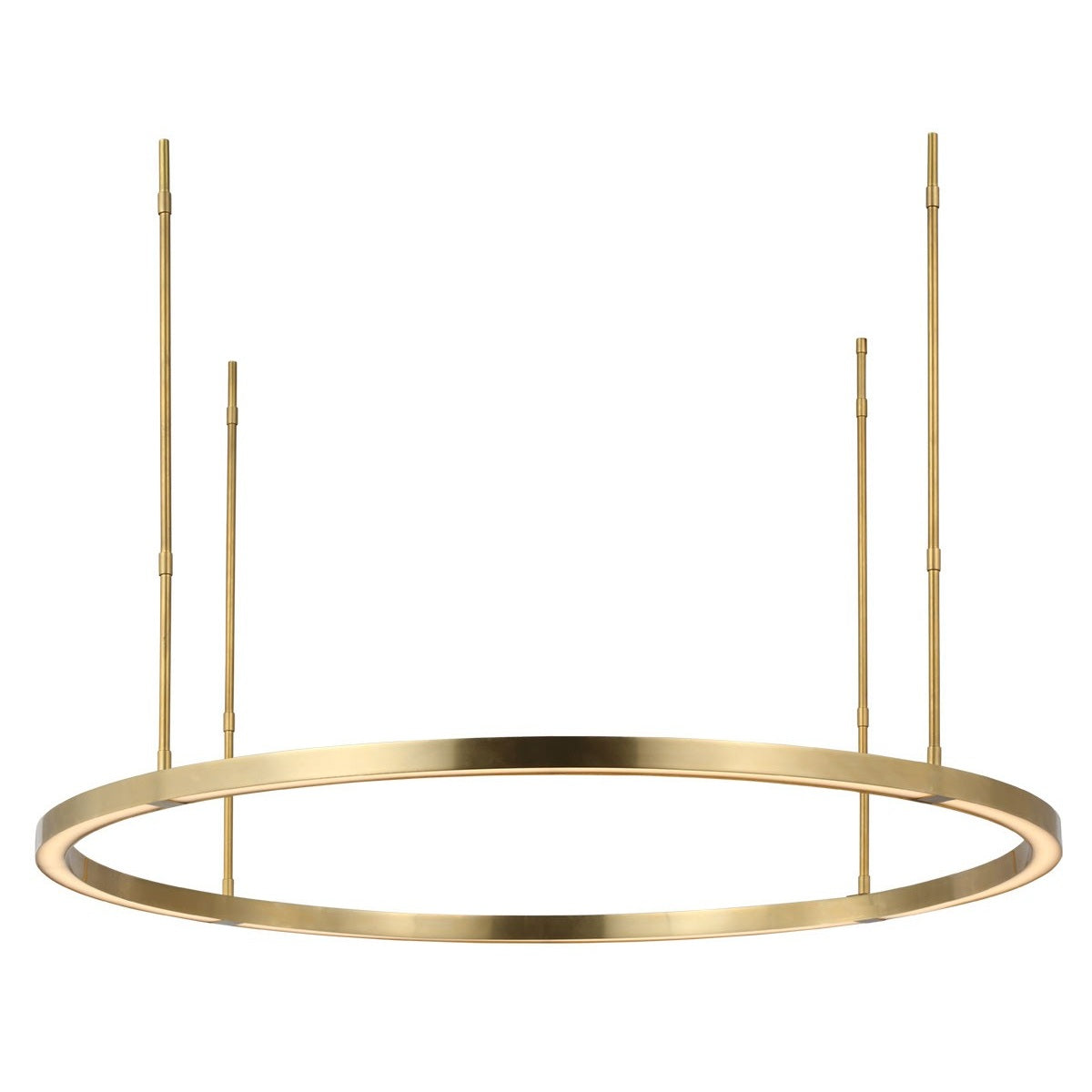 Visual Comfort Modern - MDCH53927HAB - LED Chandelier - Stagger - Hand Rubbed Antique Brass