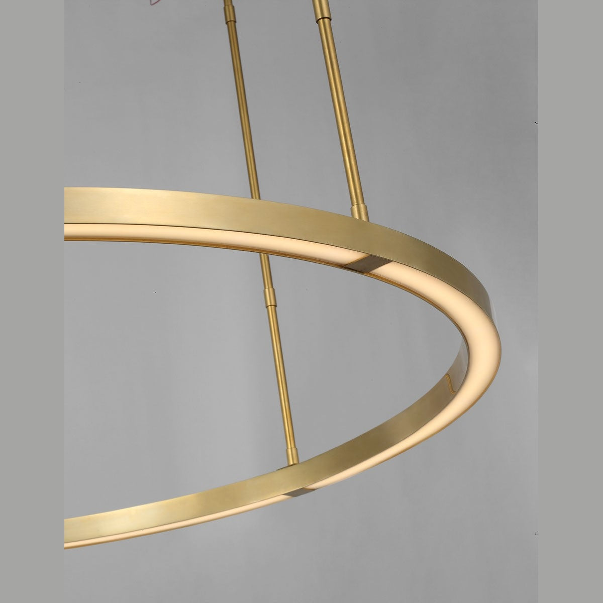 Visual Comfort Modern - MDCH53927HAB - LED Chandelier - Stagger - Hand Rubbed Antique Brass