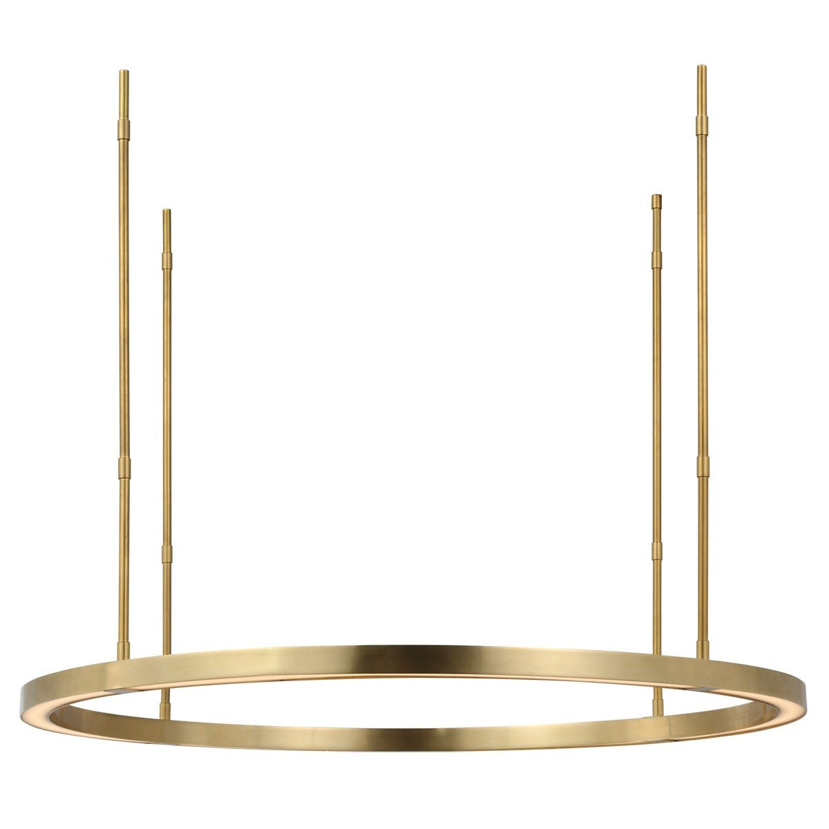Visual Comfort Modern - MDCH53827HAB - LED Chandelier - Stagger - Hand Rubbed Antique Brass
