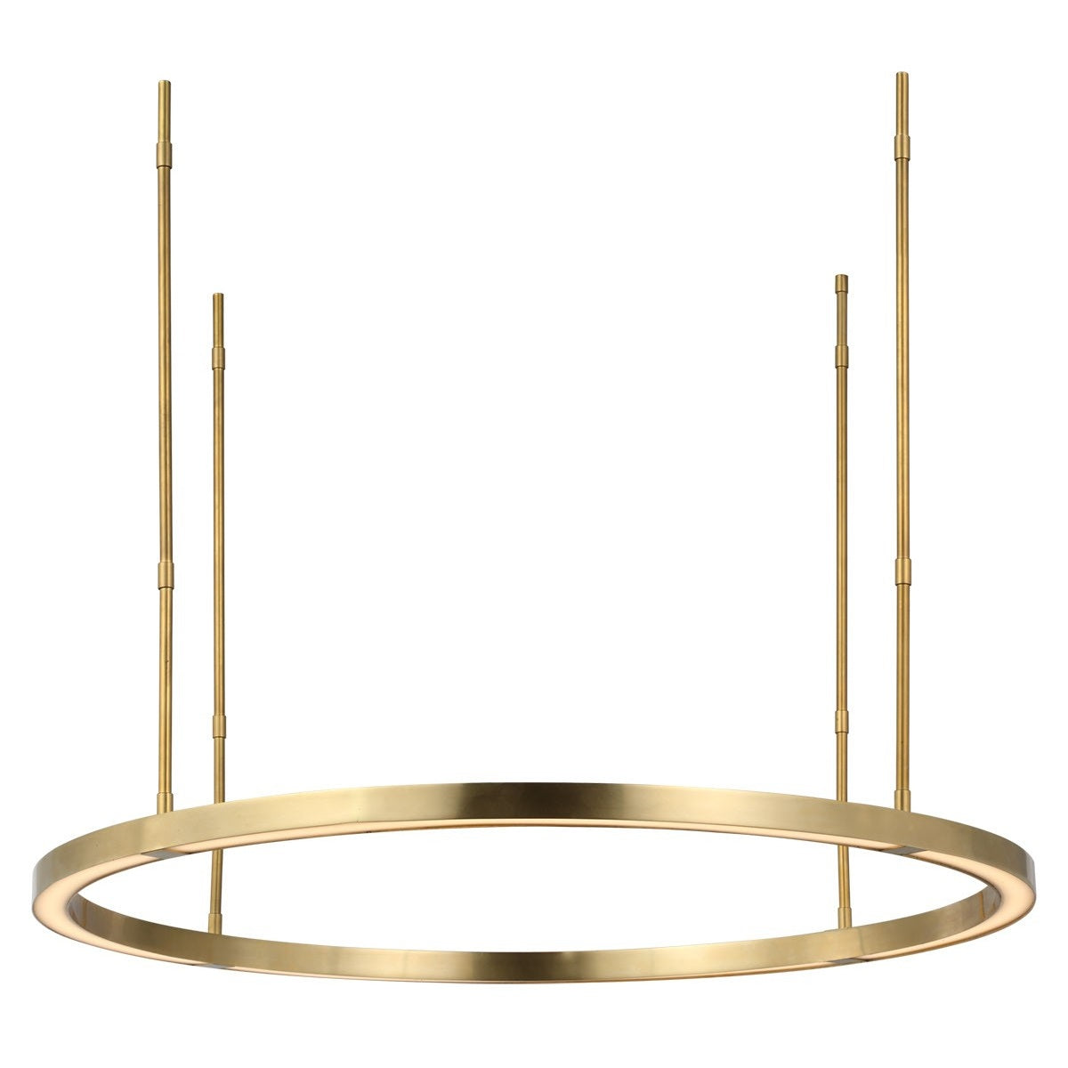 Visual Comfort Modern - MDCH53827HAB - LED Chandelier - Stagger - Hand Rubbed Antique Brass