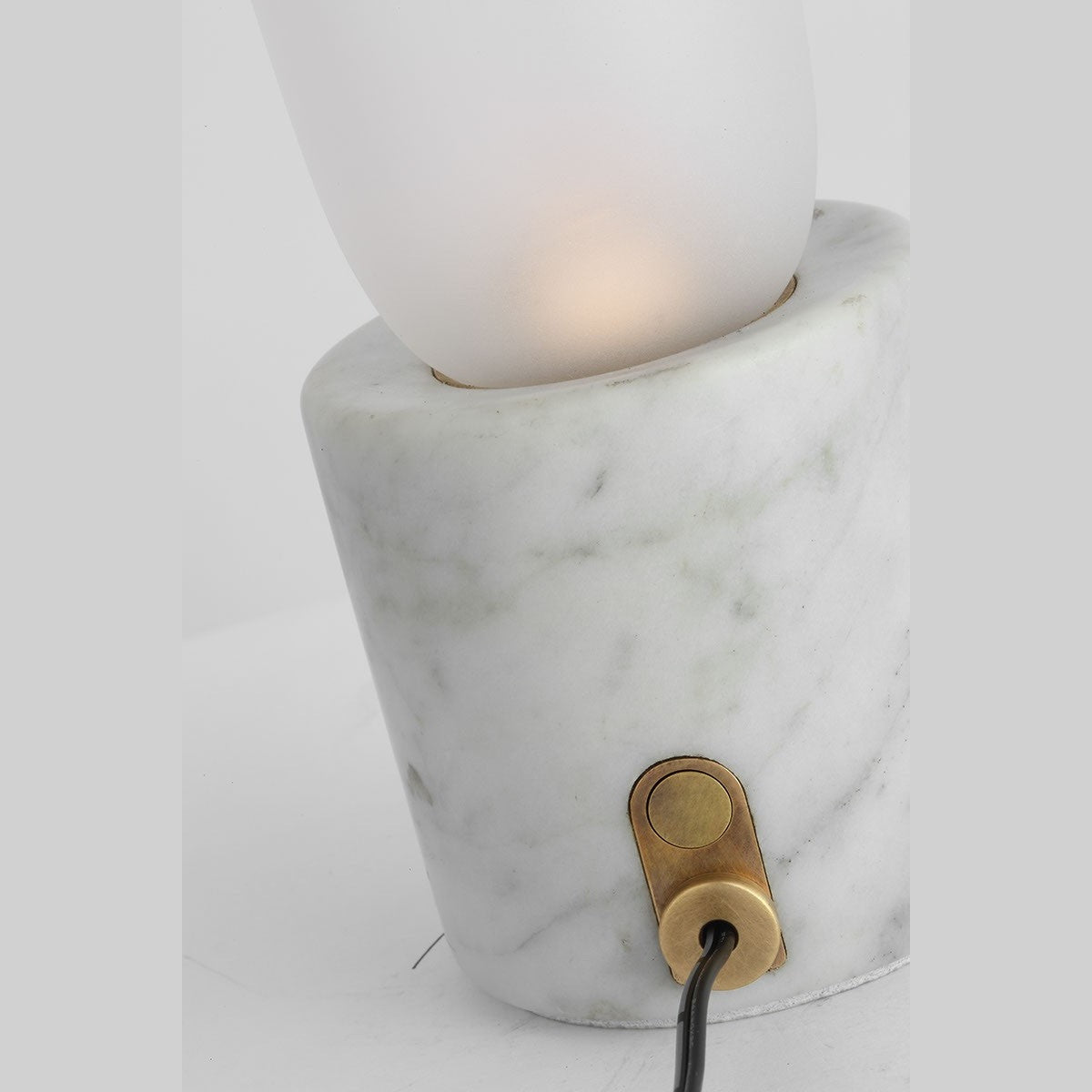 Visual Comfort Modern - KWTB50027CEW - LED Table Lamp - Volver - White Marble