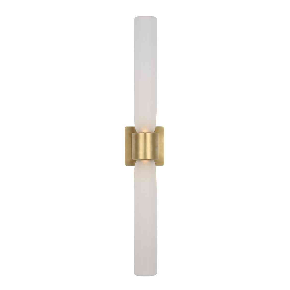 Visual Comfort Modern - KWWS58027CEHAB - LED Wall Sconce - Volver - Hand Rubbed Antique Brass