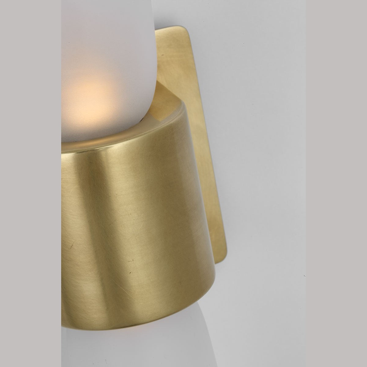Visual Comfort Modern - KWWS58027CEHAB - LED Wall Sconce - Volver - Hand Rubbed Antique Brass