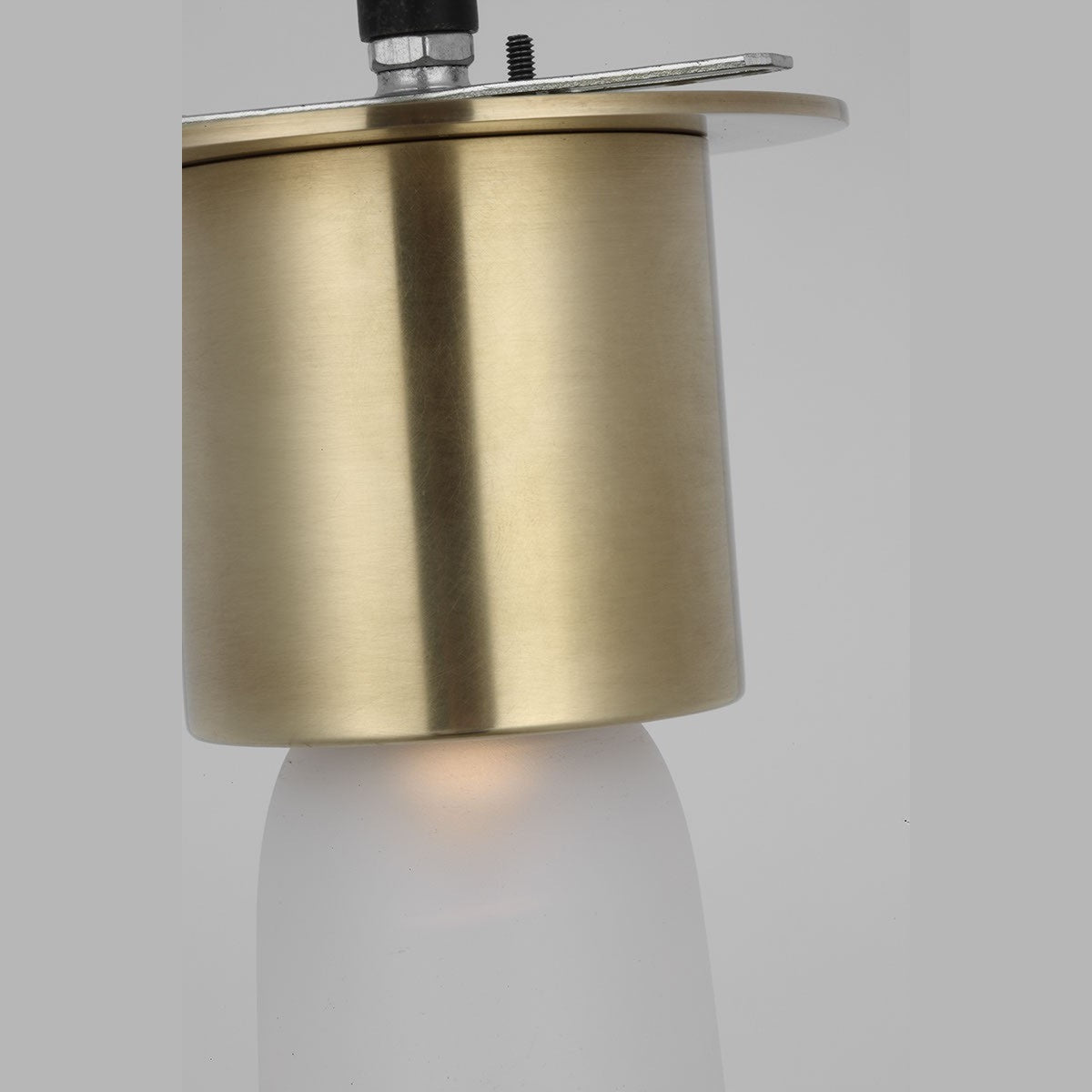Visual Comfort Modern - KWFM58127CEHAB - LED Flush Mount - Volver - Hand Rubbed Antique Brass